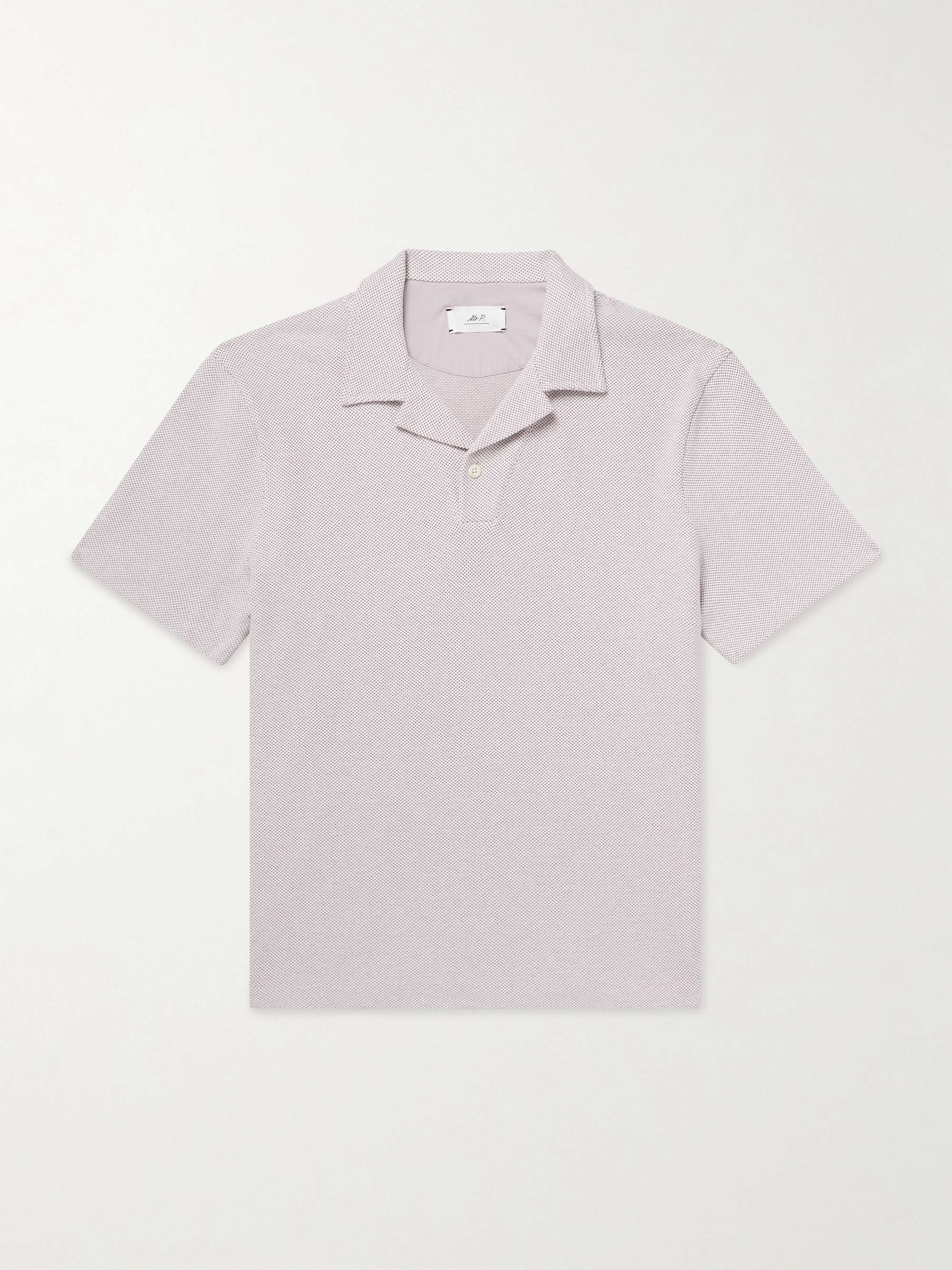Organic Cotton-Piqué Polo Shirt view