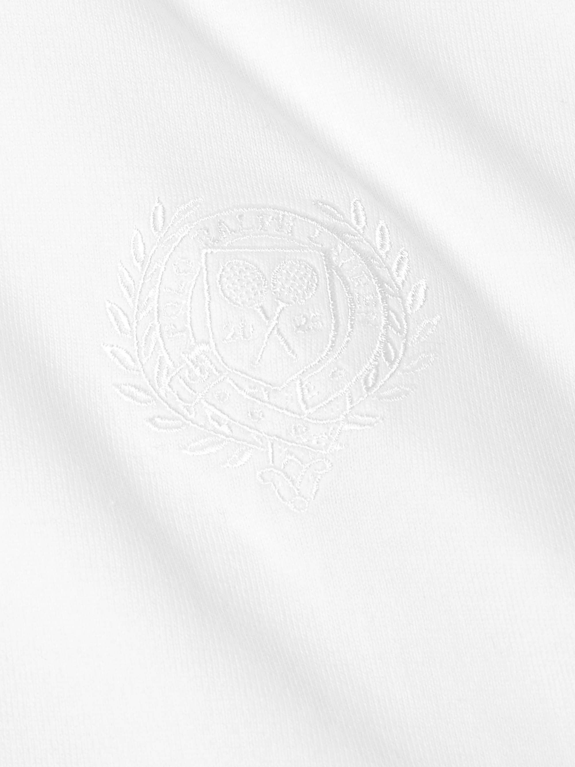 + Wimbledon Logo-Embroidered Cotton-Jersey Polo Shirt view