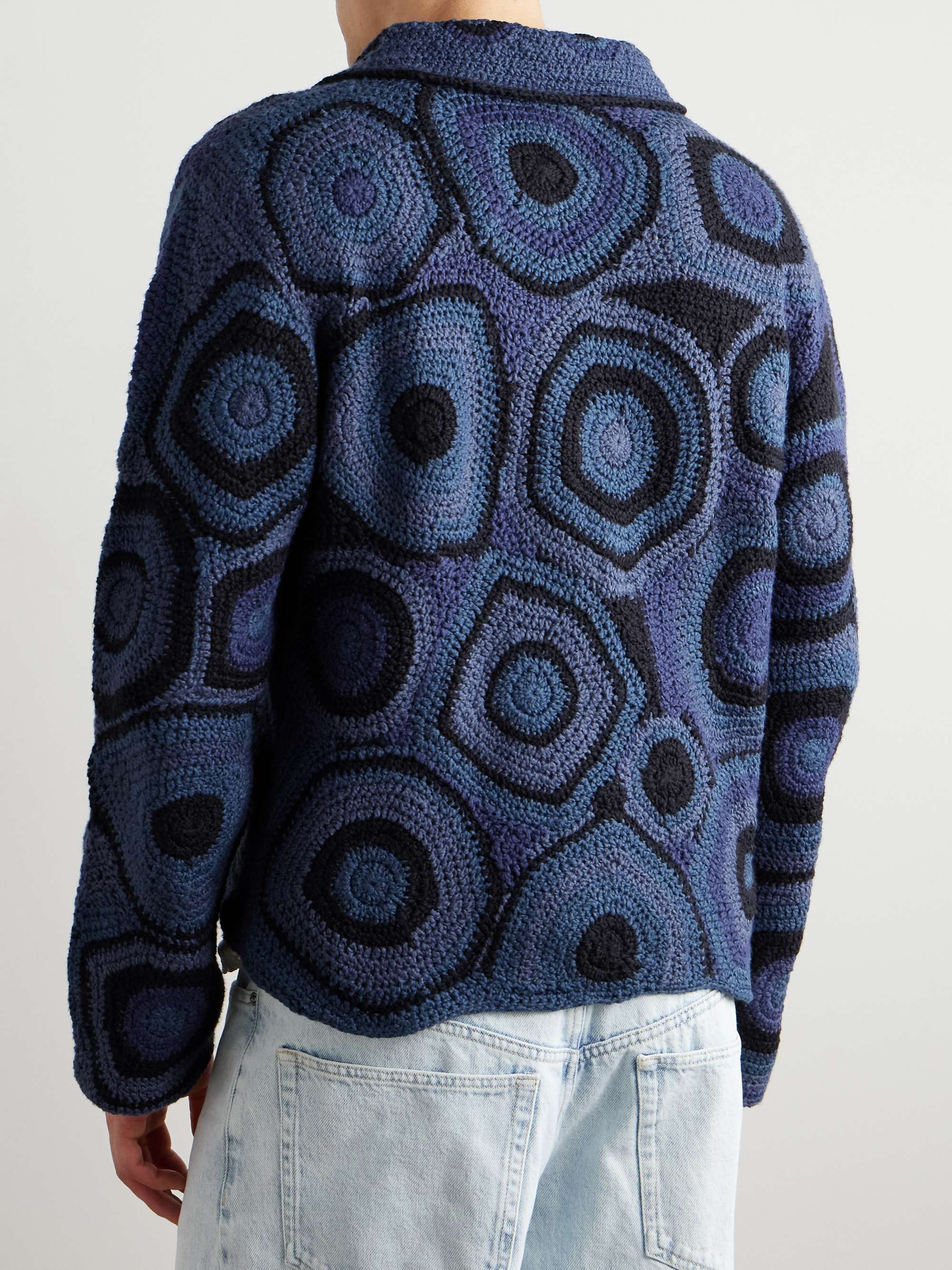Strata Crocheted Cotton Jacket view