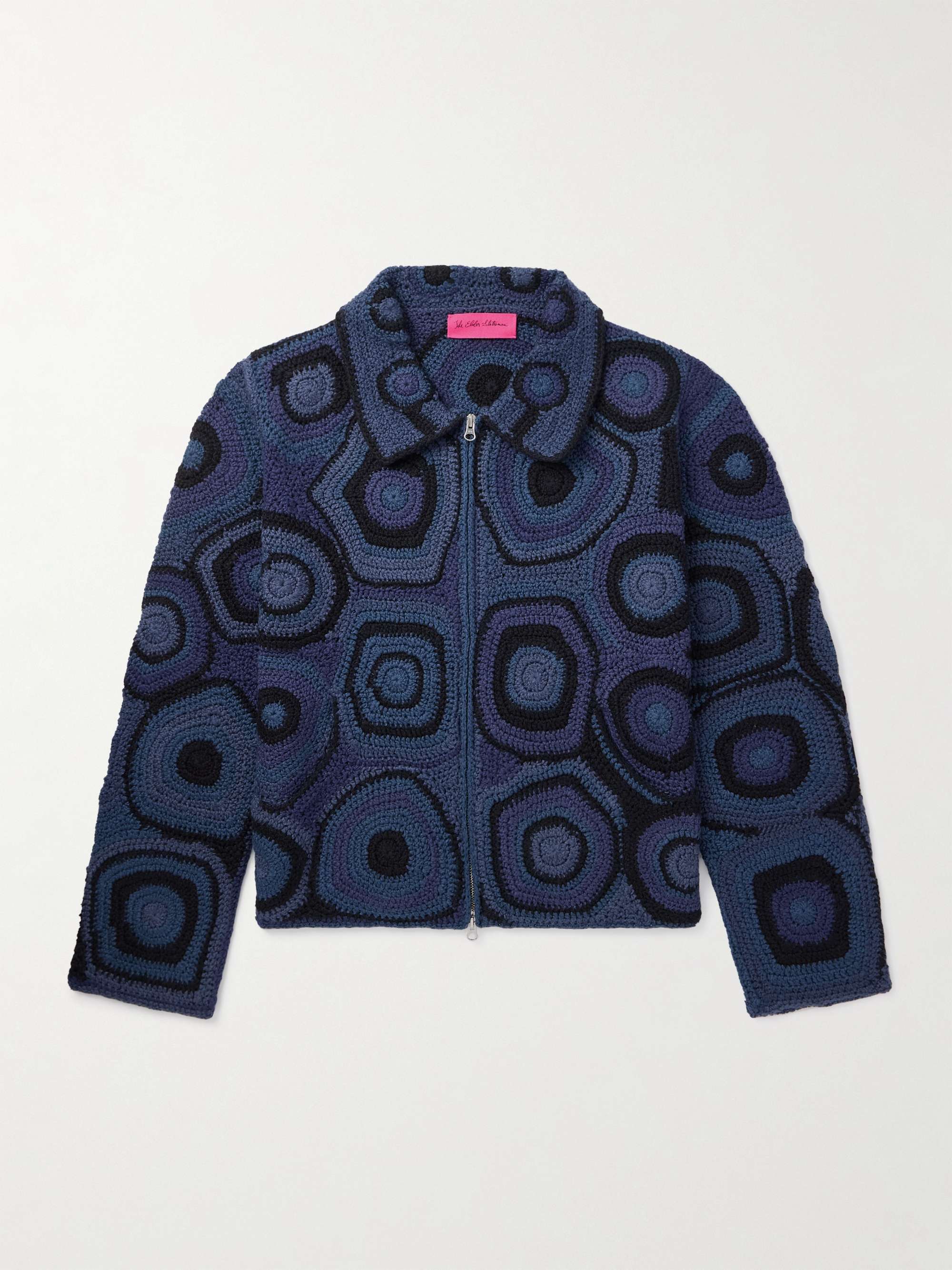 Strata Crocheted Cotton Jacket view