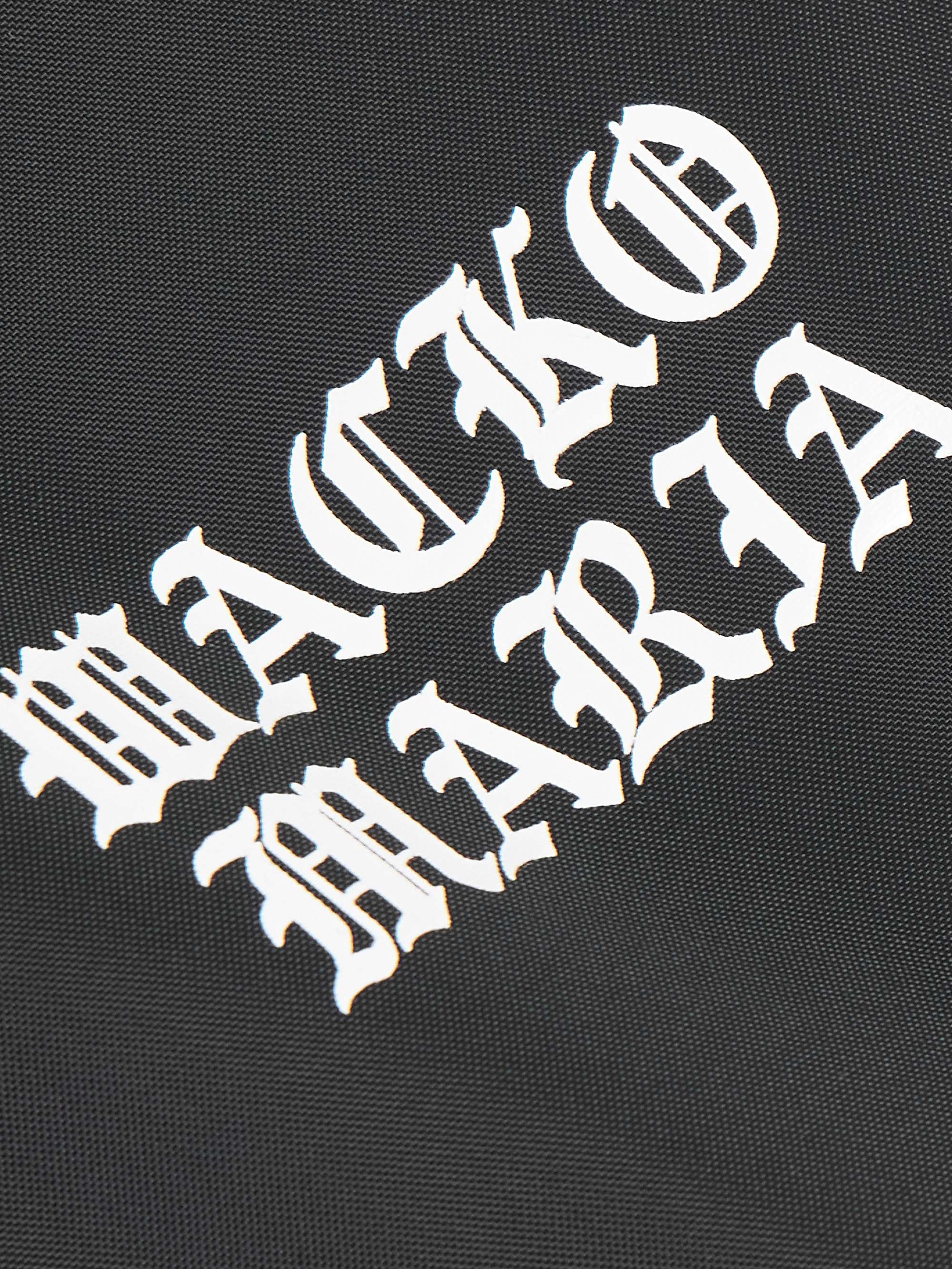 Logo-Print Nylon Coach Jacket view