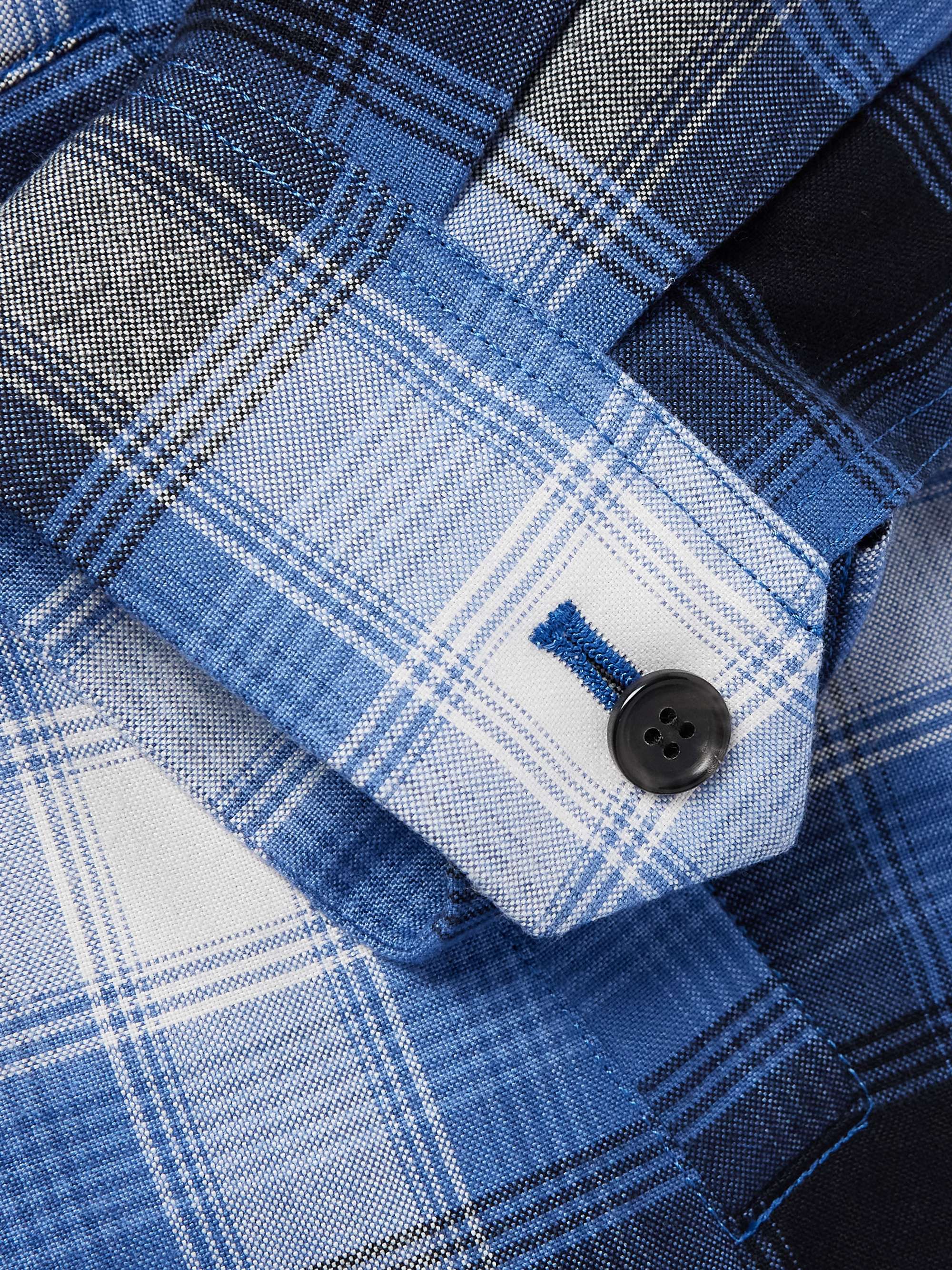 Checked Oxford Shirt Jacket view