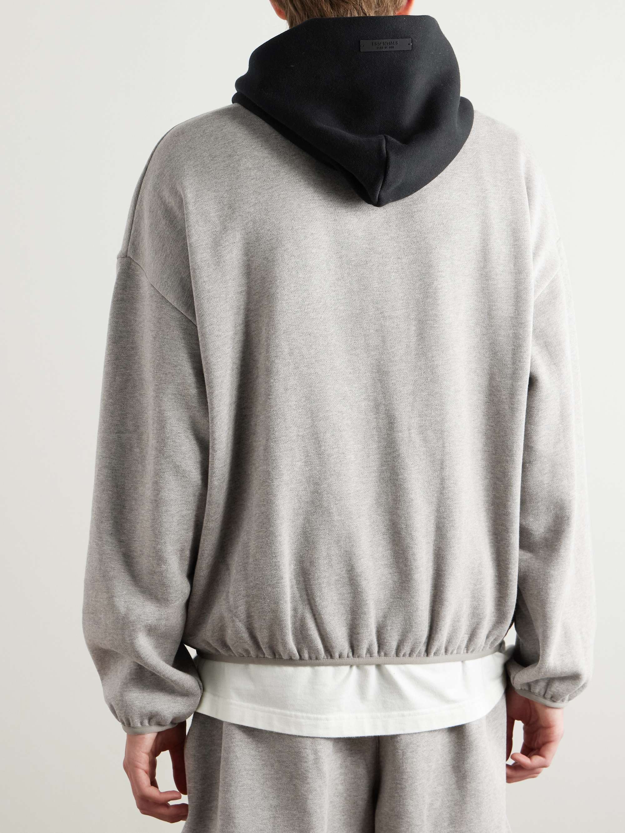 + NBA Printed Cotton-Blend Jersey Hoodie view