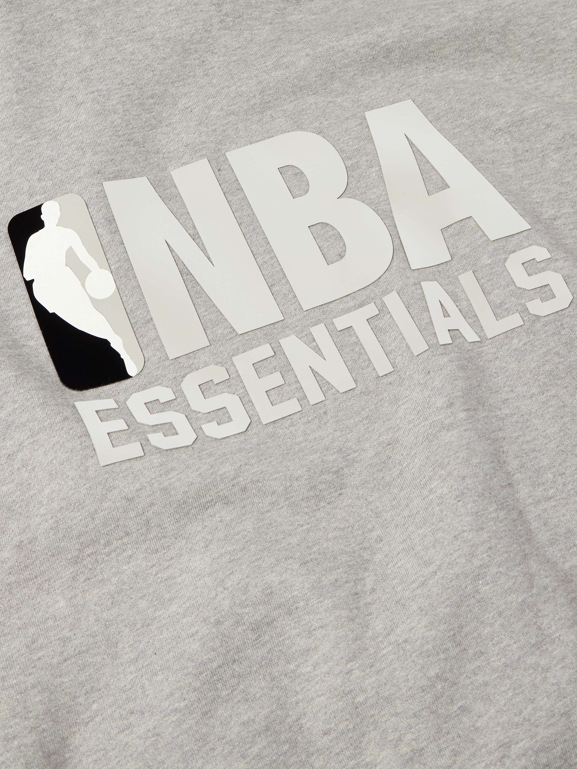 + NBA Printed Cotton-Blend Jersey Hoodie view