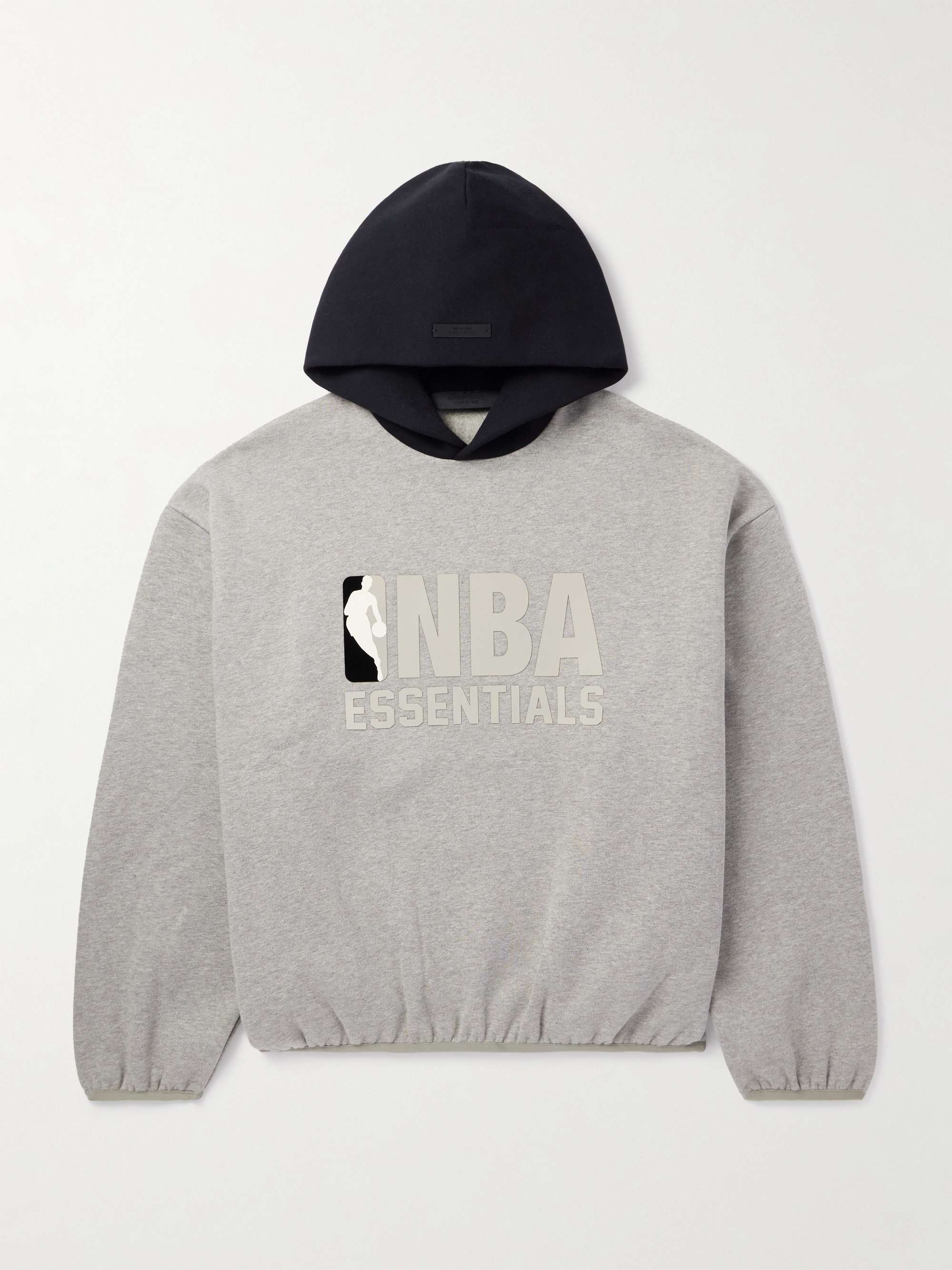 + NBA Printed Cotton-Blend Jersey Hoodie view