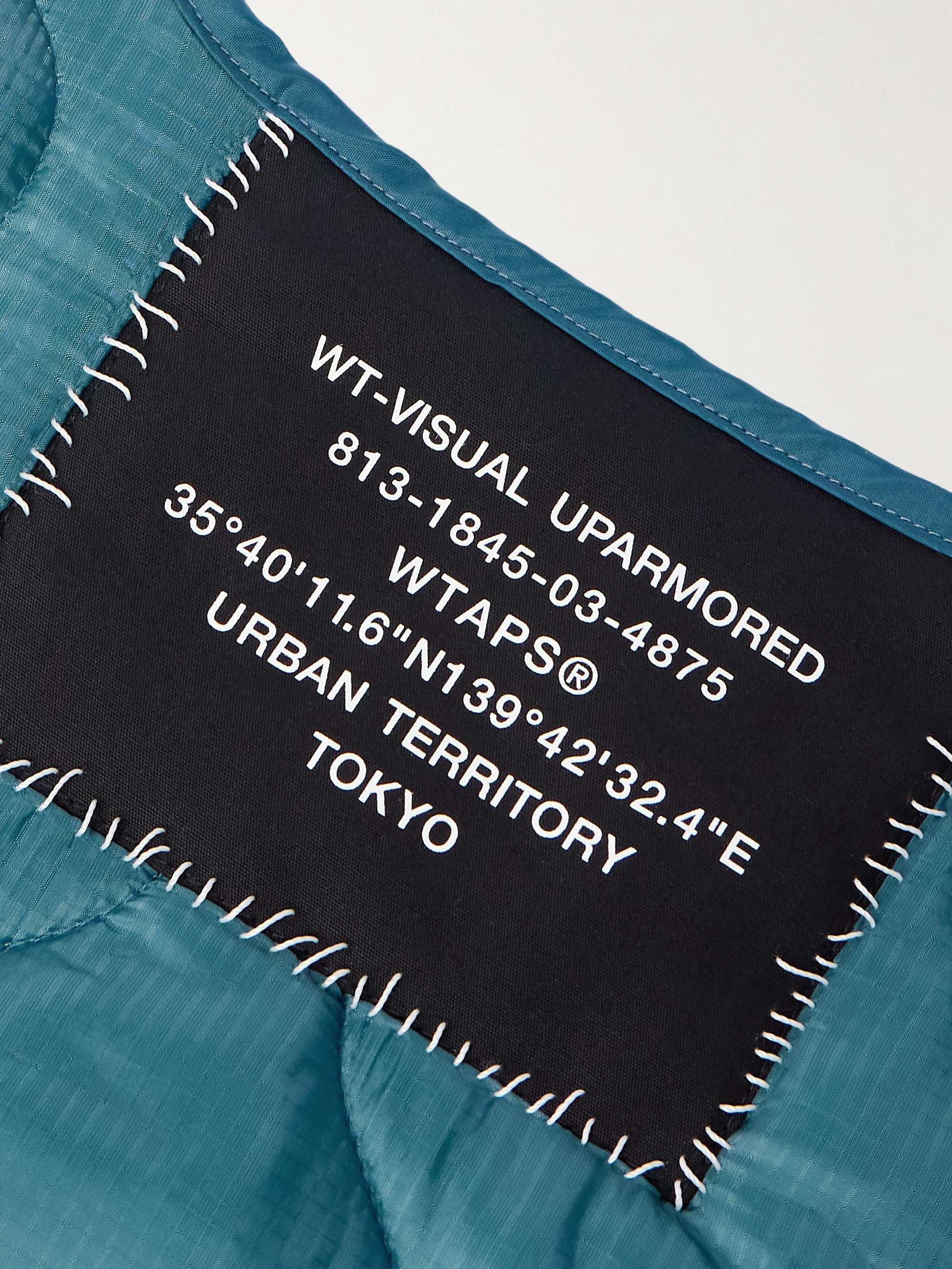 WLJ Logo-Appliquéd Quilted Nylon-Ripstop Jacket view