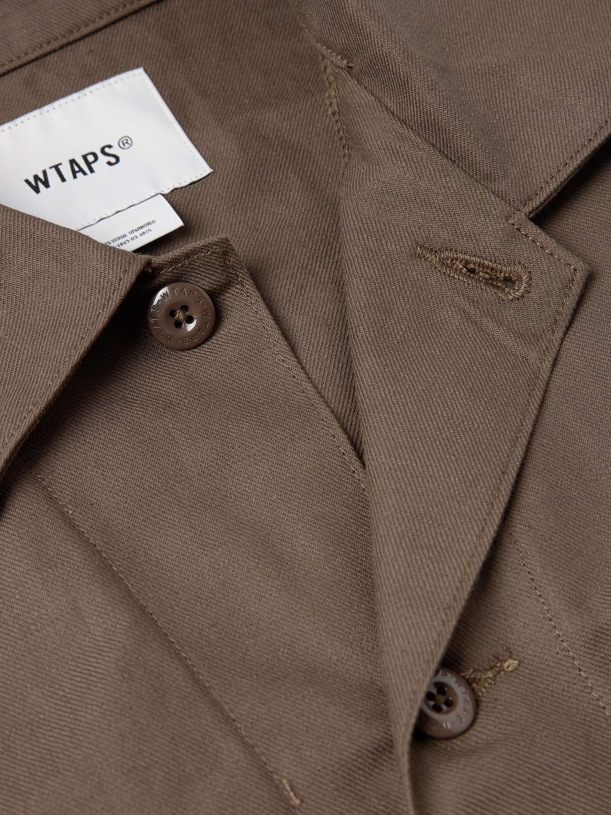 CBW Logo-Appliquéd Cotton-Twill Shirt view