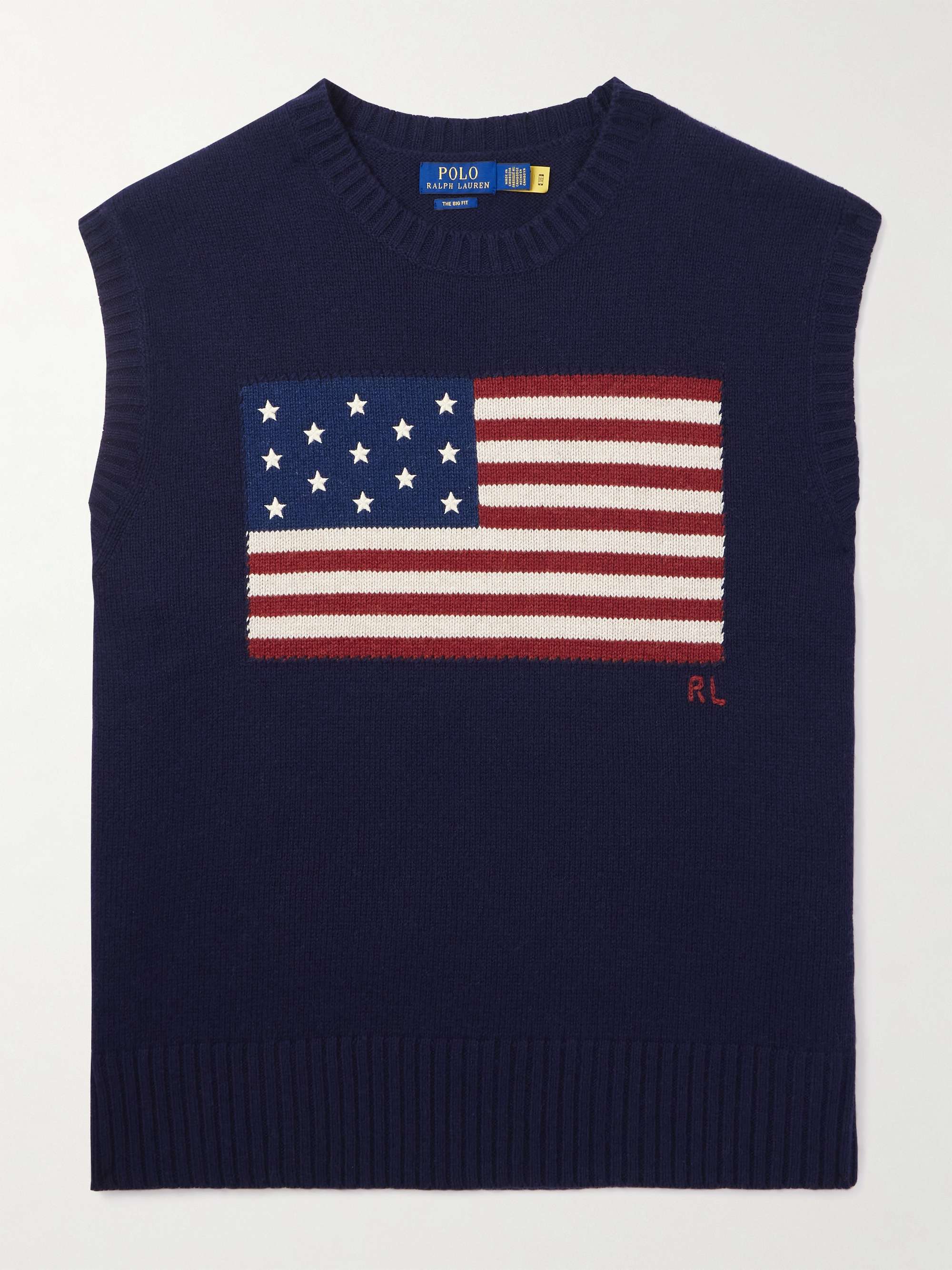 Intarsia-Knit Wool and Cotton-Blend Sweater Vest view