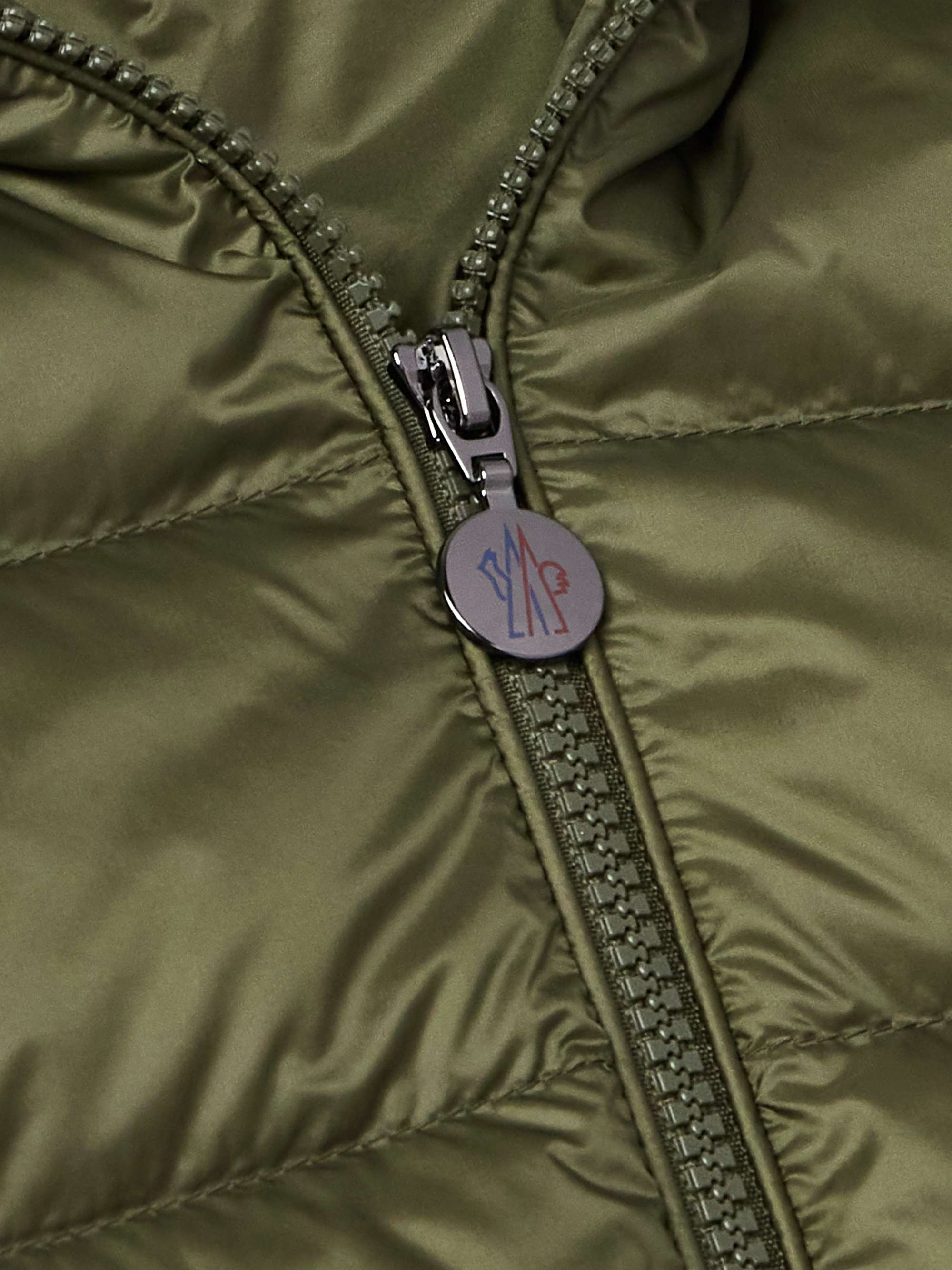 Najan Logo-Appliquéd Quilted Shell Hooded Down Jacket view