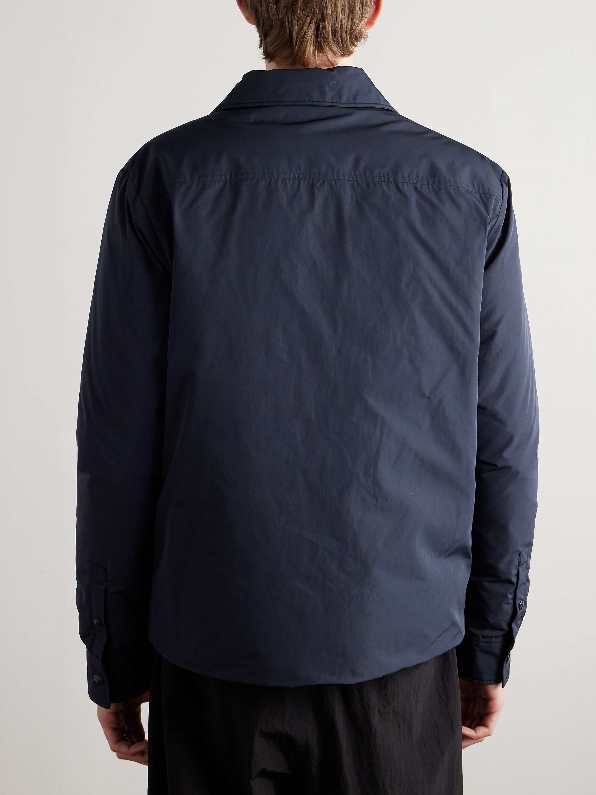 Vigeon Logo-Appliquéd Shell Down Shirt Jacket view