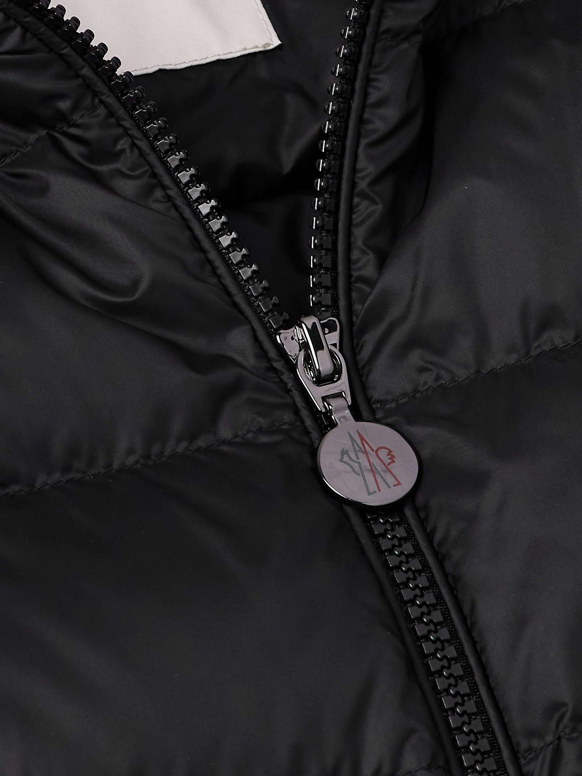 Rocoque Logo-Appliquéd Quilted Shell Down Gilet view