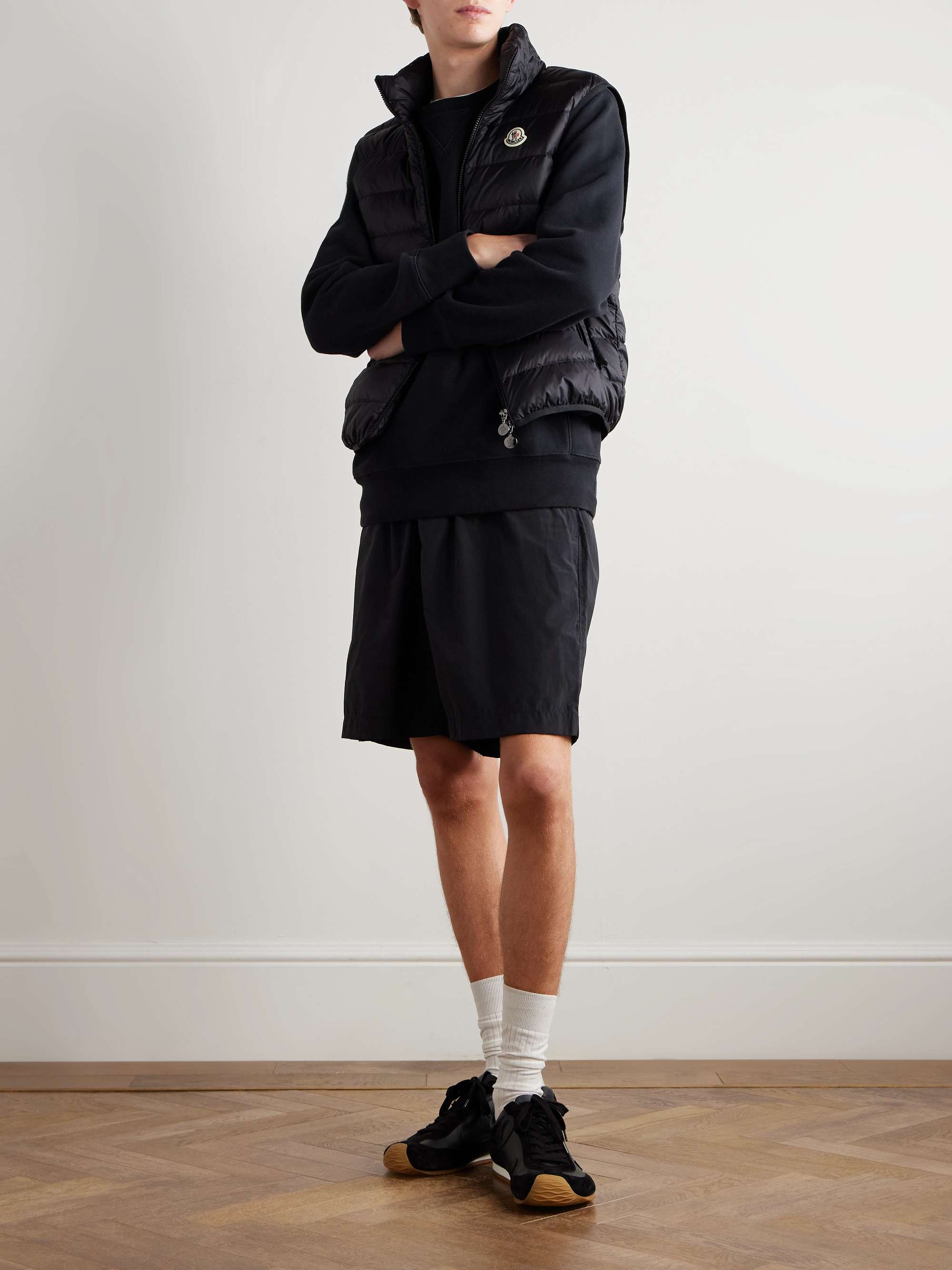 Rocoque Logo-Appliquéd Quilted Shell Down Gilet view