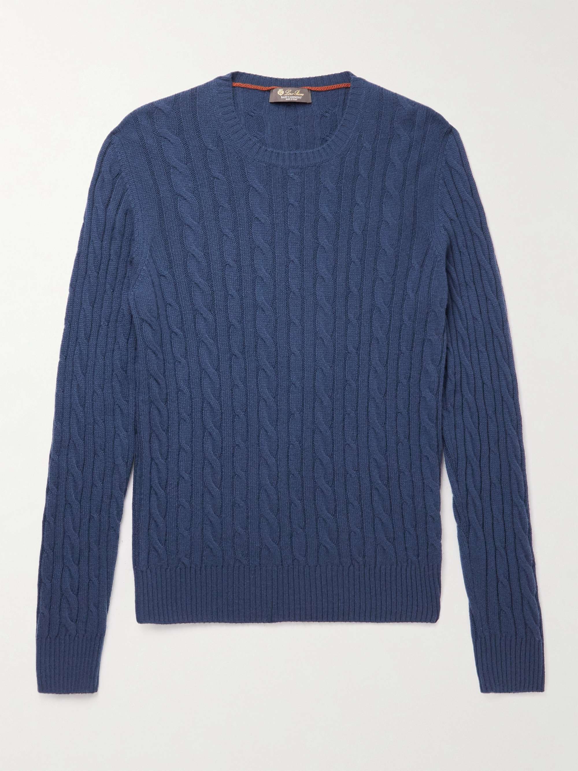 Cable-Knit Baby Cashmere Sweater view