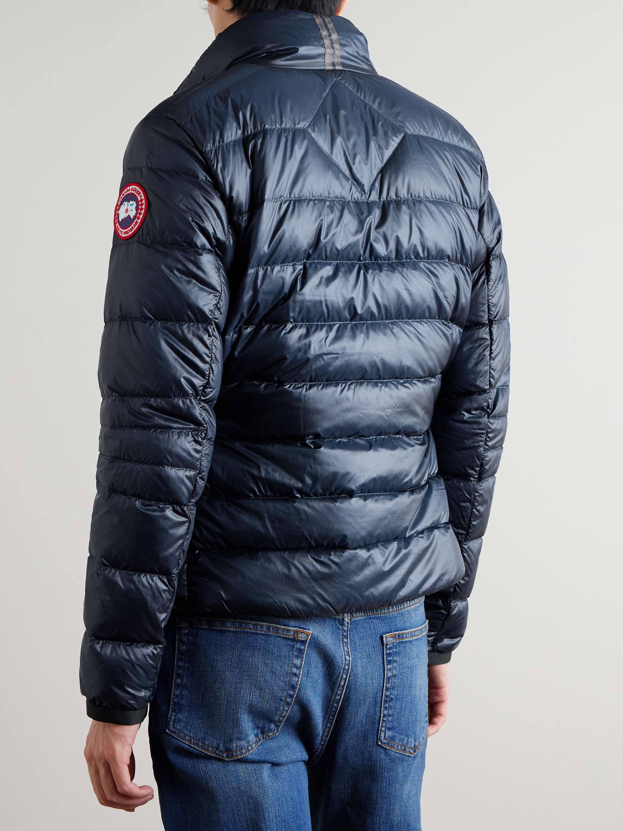 Crofton Slim-Fit Quilted Recycled Nylon-Ripstop Down Jacket view