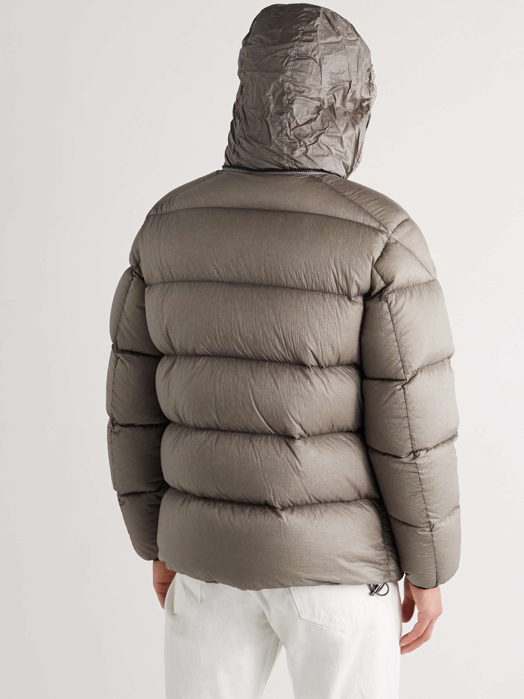 Cevenne Garment-Dyed Quilted Shell Down Jacket view