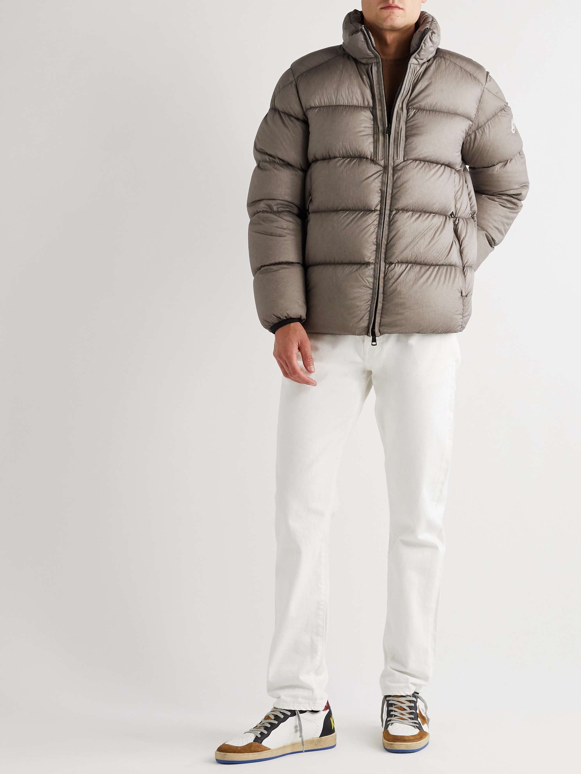 Cevenne Garment-Dyed Quilted Shell Down Jacket view