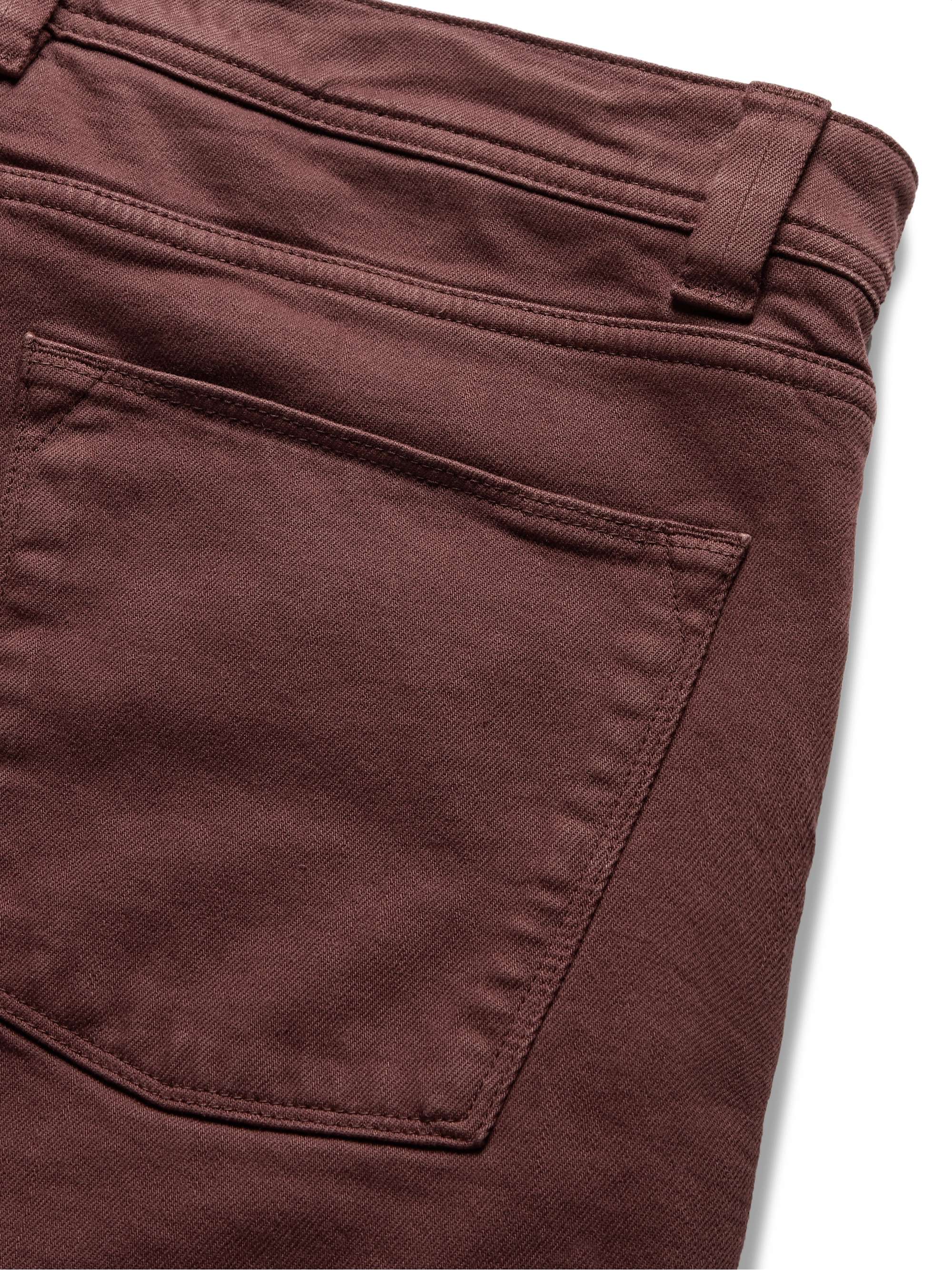 Slim-Fit Rain System Denim Jeans view