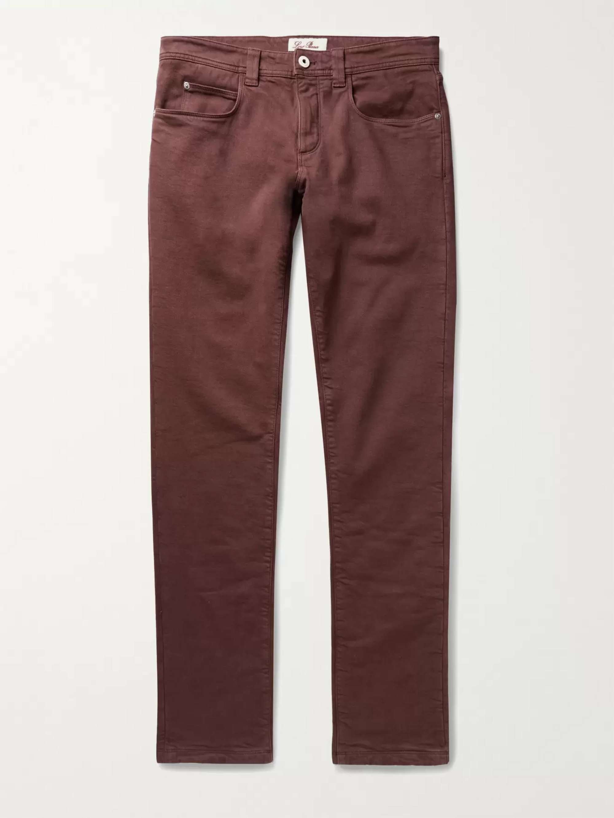 Slim-Fit Rain System Denim Jeans view