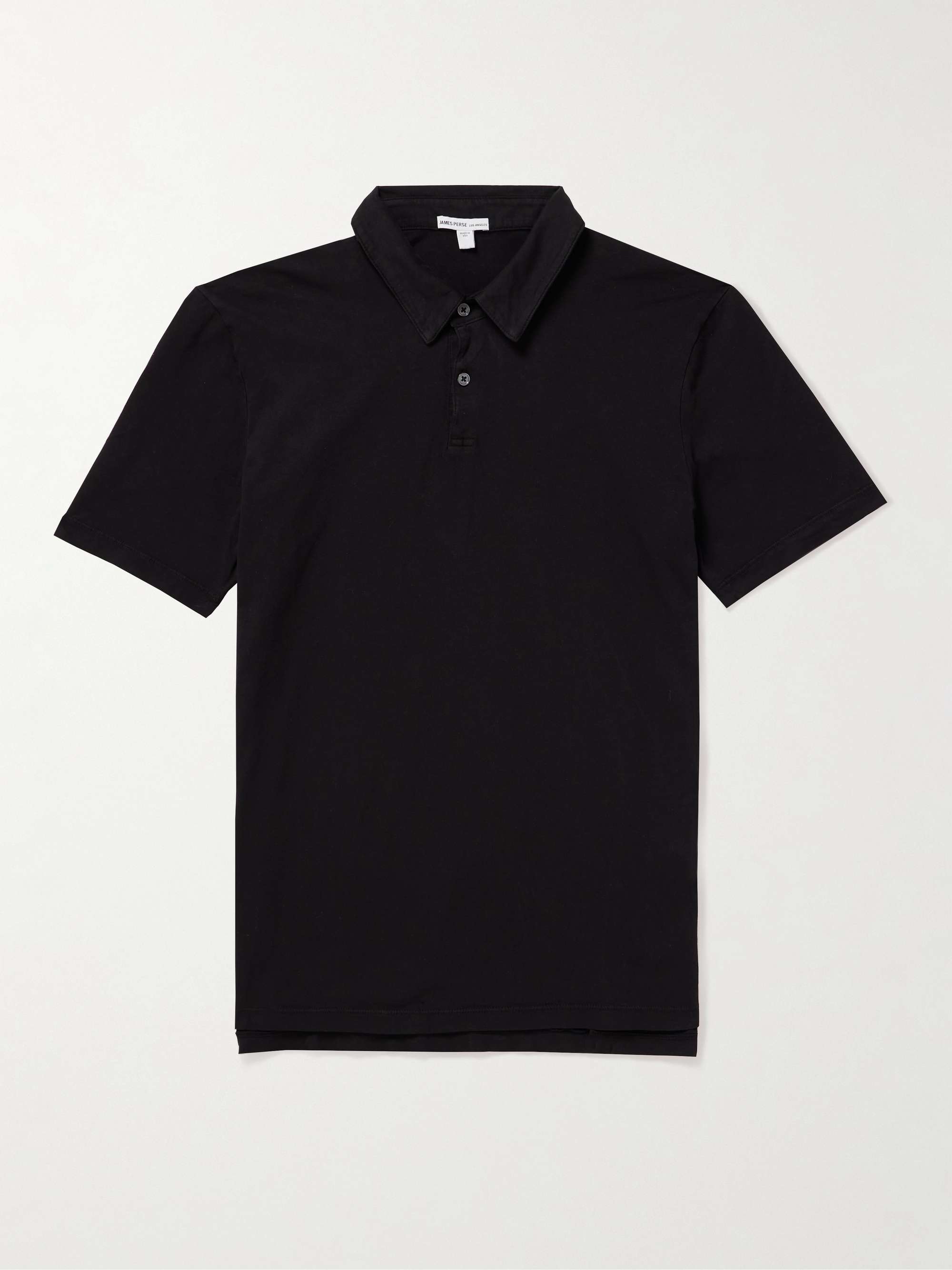 Slim-Fit Supima Cotton-Jersey Polo Shirt view