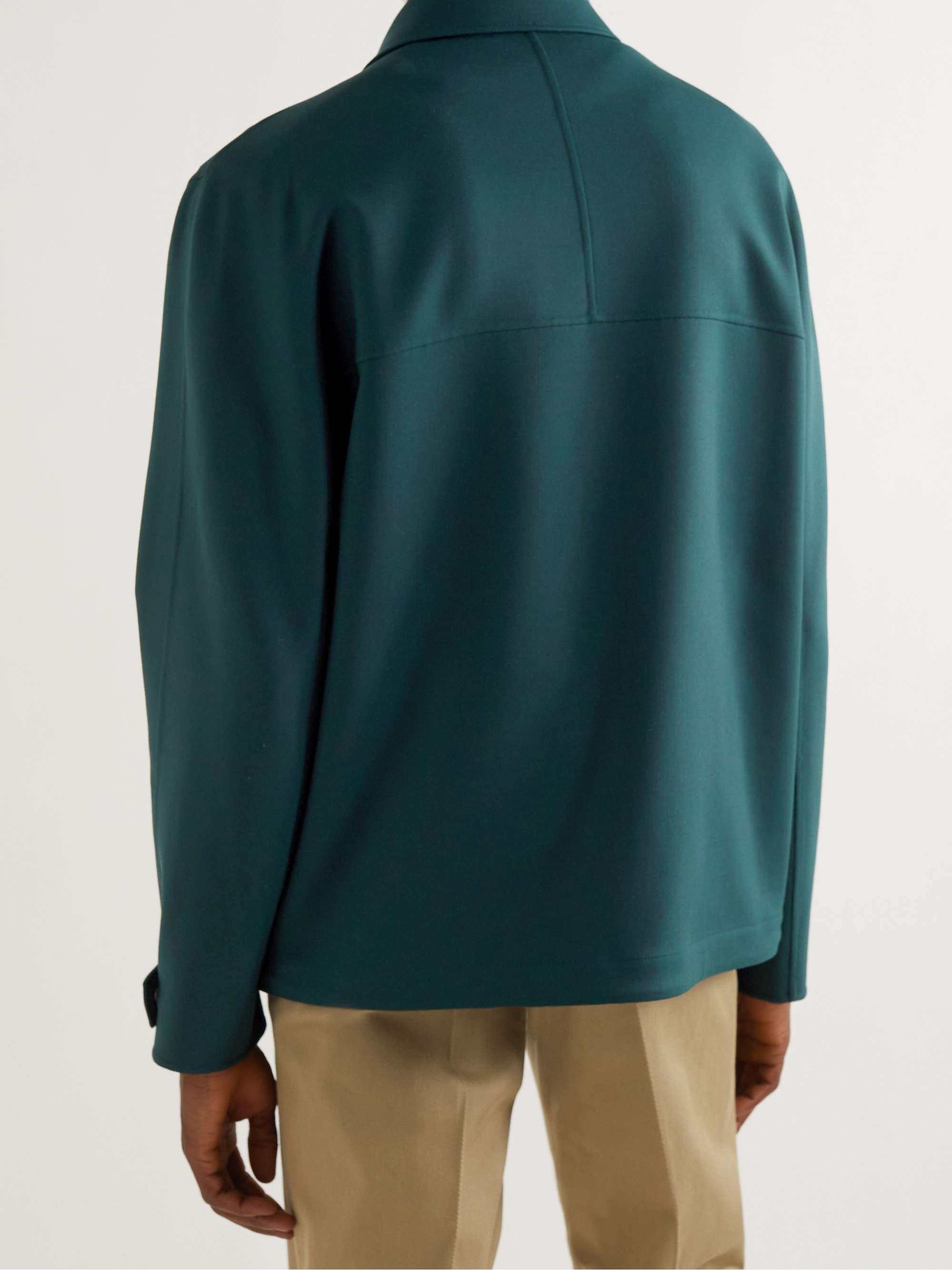 Holburn Rain System Virgin Wool-Blend Jacket view