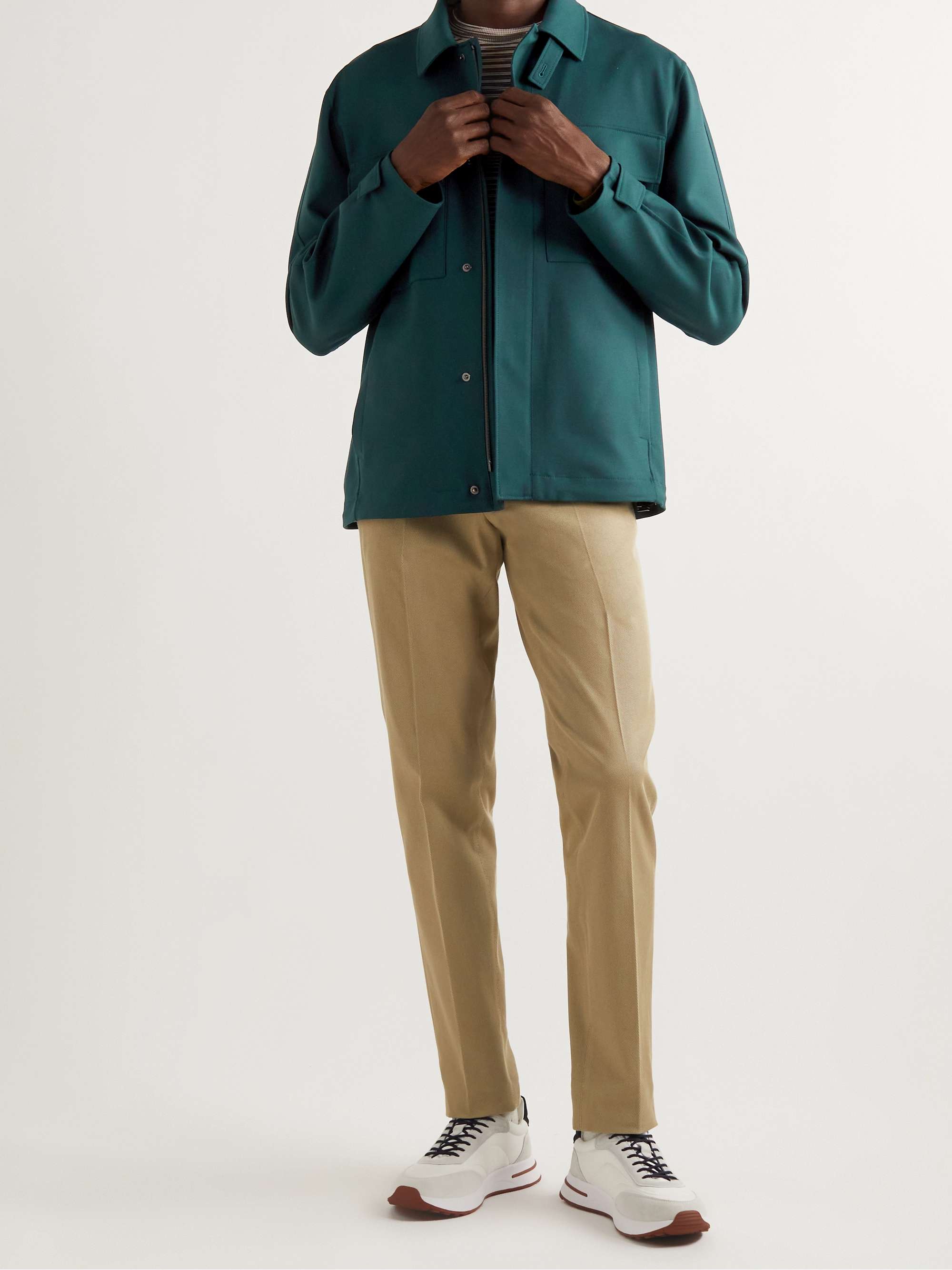 Holburn Rain System Virgin Wool-Blend Jacket view