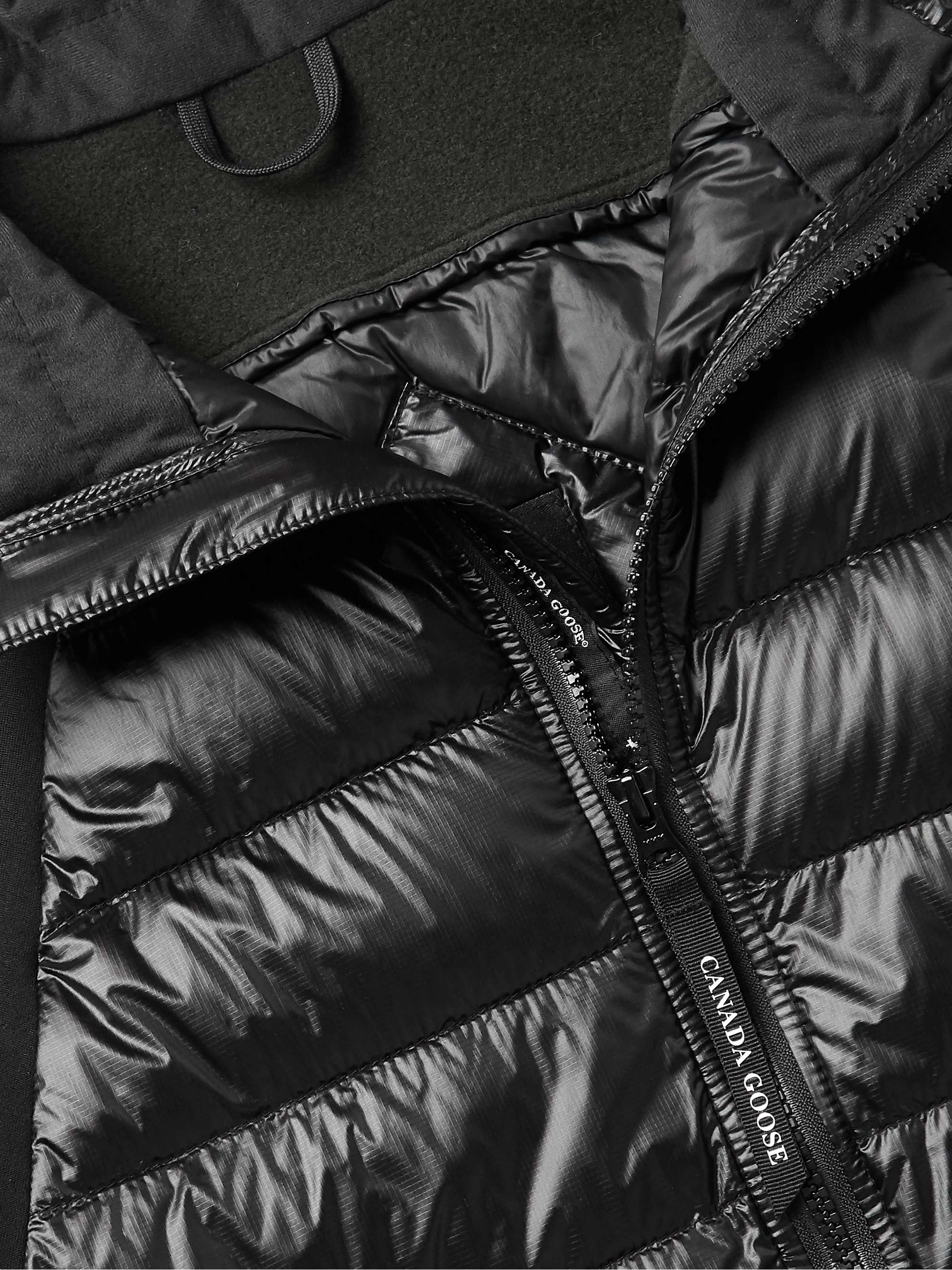 HyBridge Lite Slim-Fit Quilted Nylon-Ripstop Down Jacket view