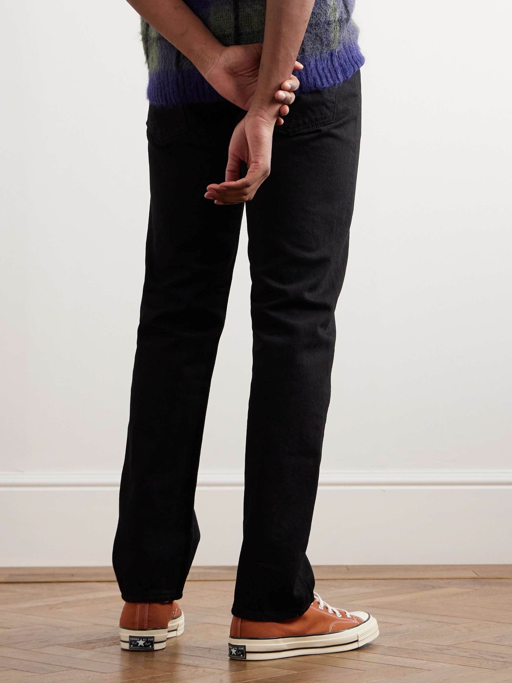 107 Slim-Fit Denim Jeans view