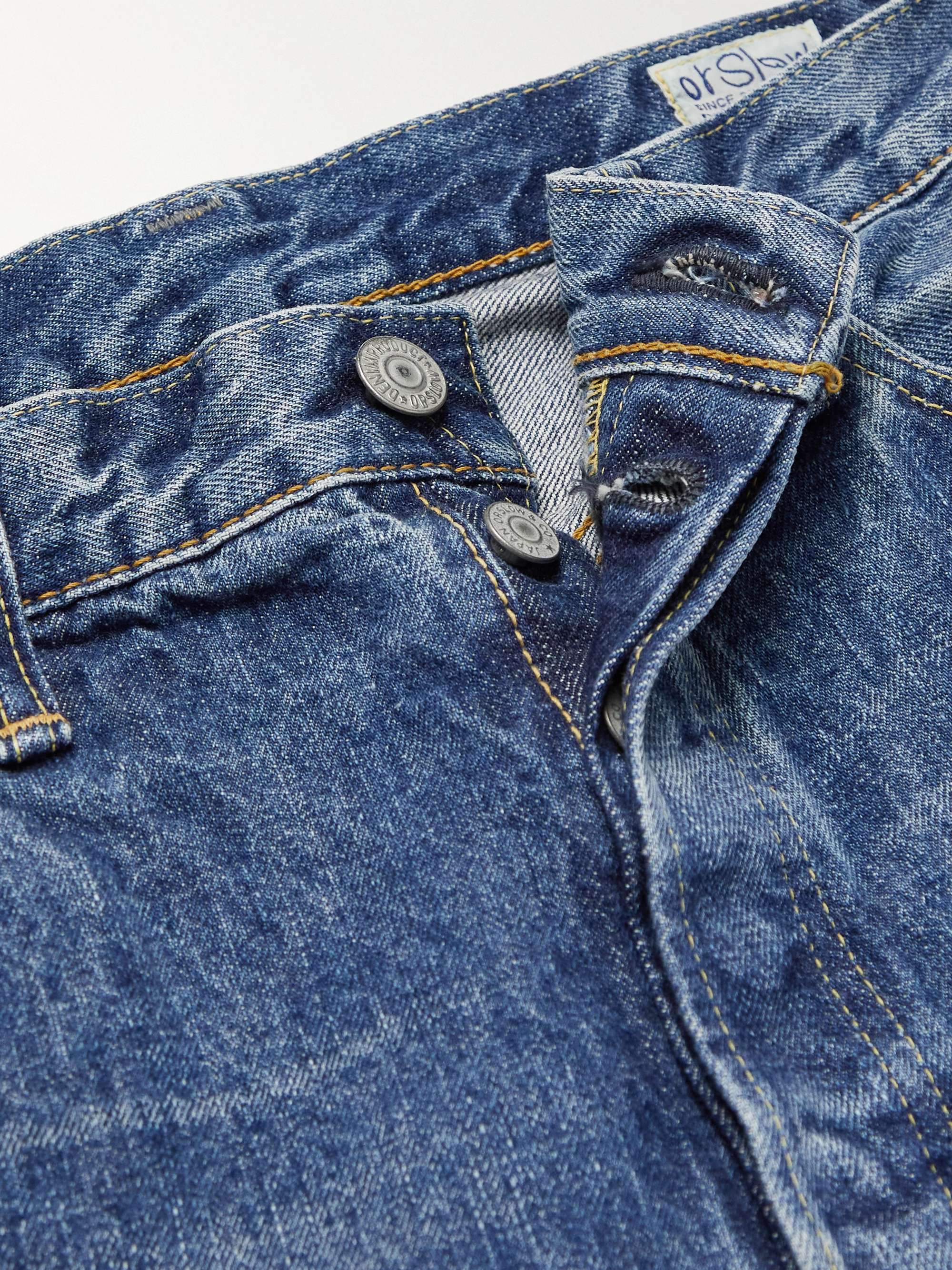 105 Straight-Leg Selvedge Jeans view