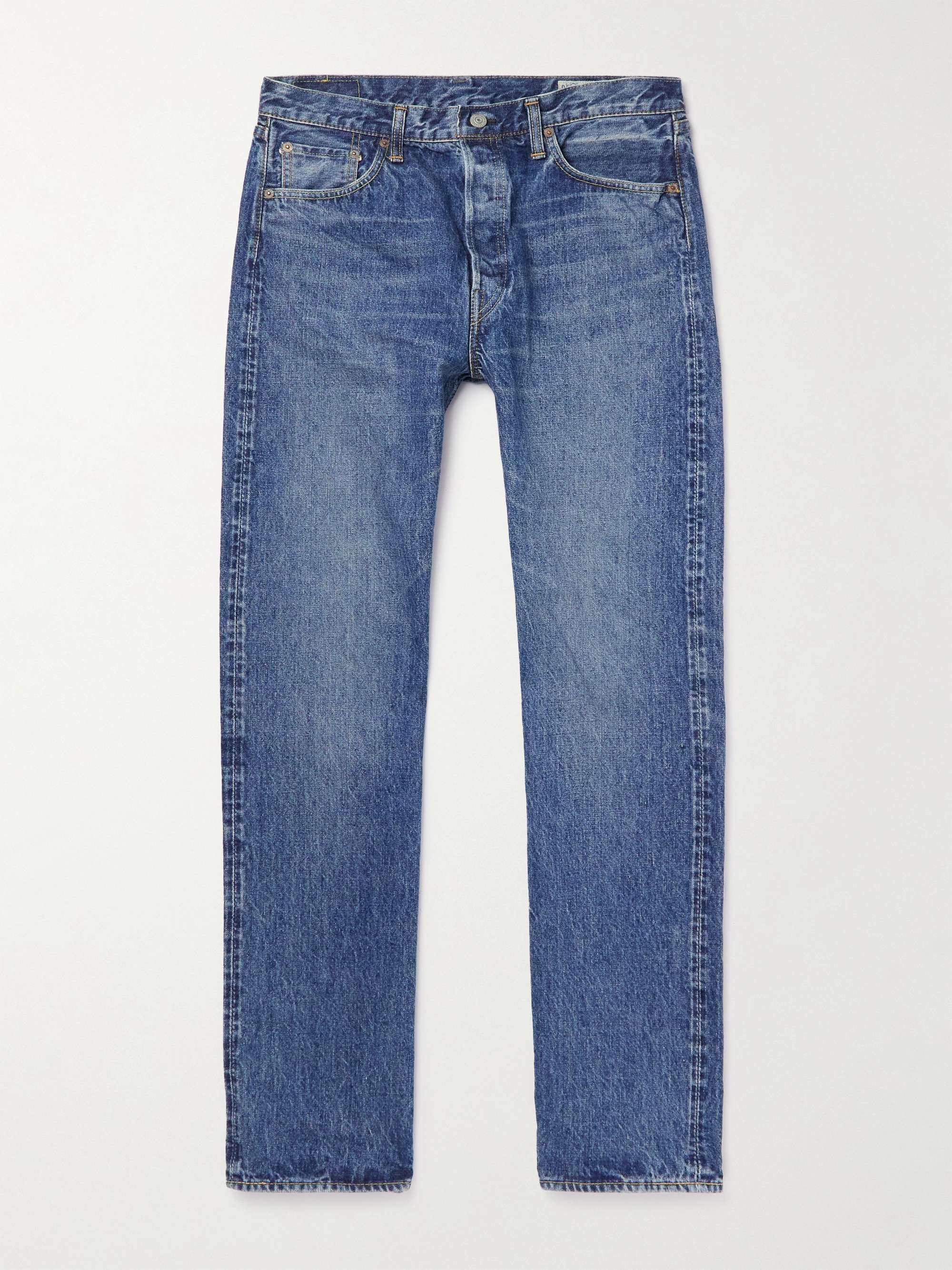 105 Straight-Leg Selvedge Jeans view