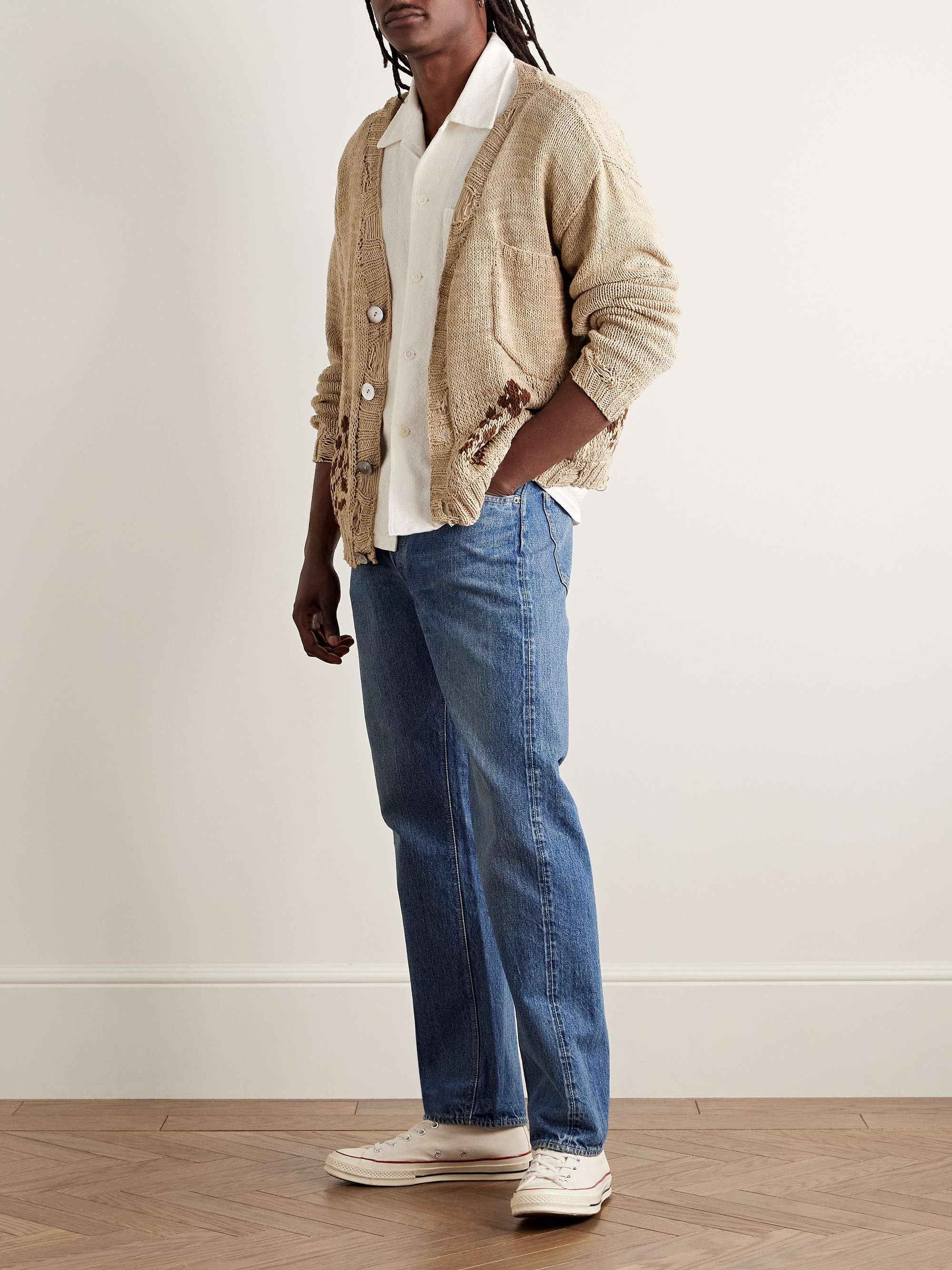 105 Straight-Leg Selvedge Jeans view