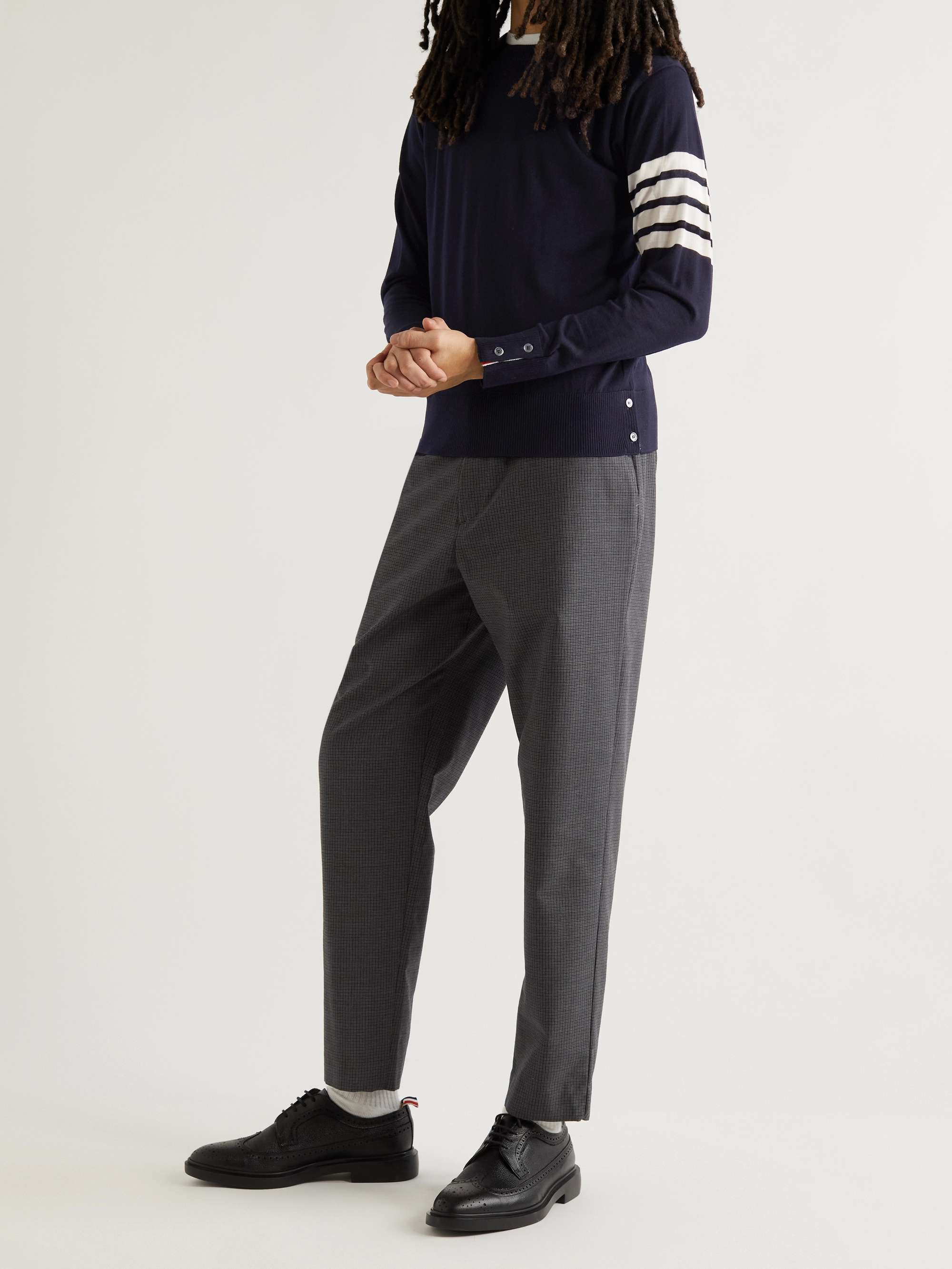 Striped Merino Wool Sweater view