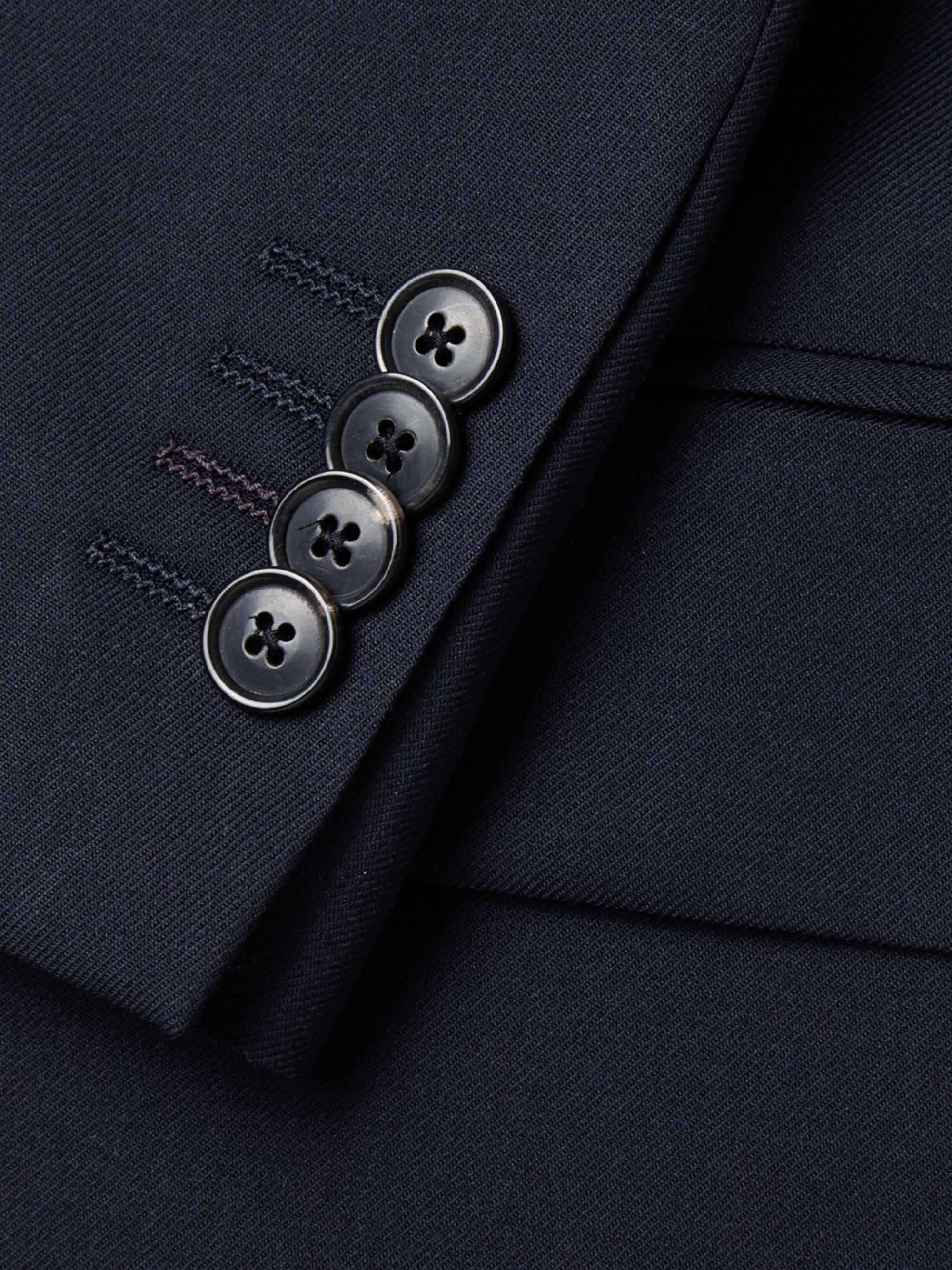Navy A Suit To Travel In Soho Slim-Fit Wool Suit view