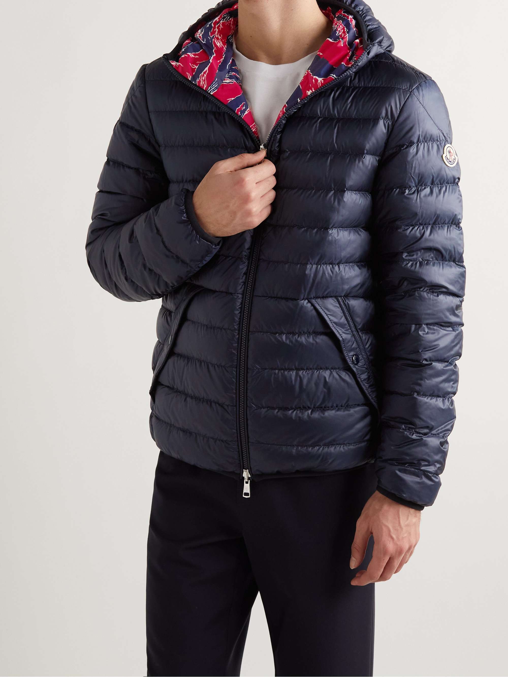 Bressay Reversible Printed Shell Hooded Down Jacket view