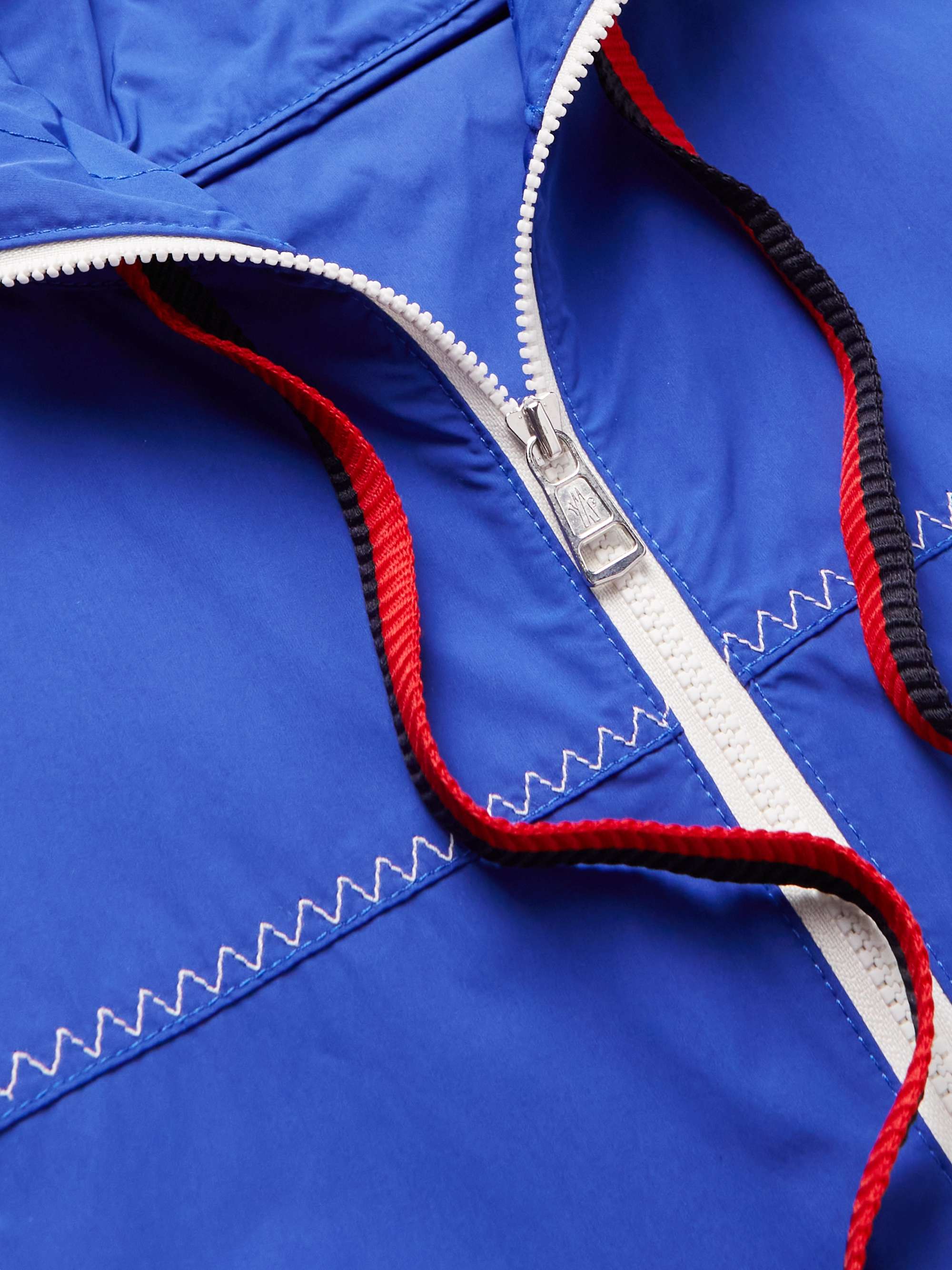 Fujio Logo-Appliquéd Shell Hooded Jacket view