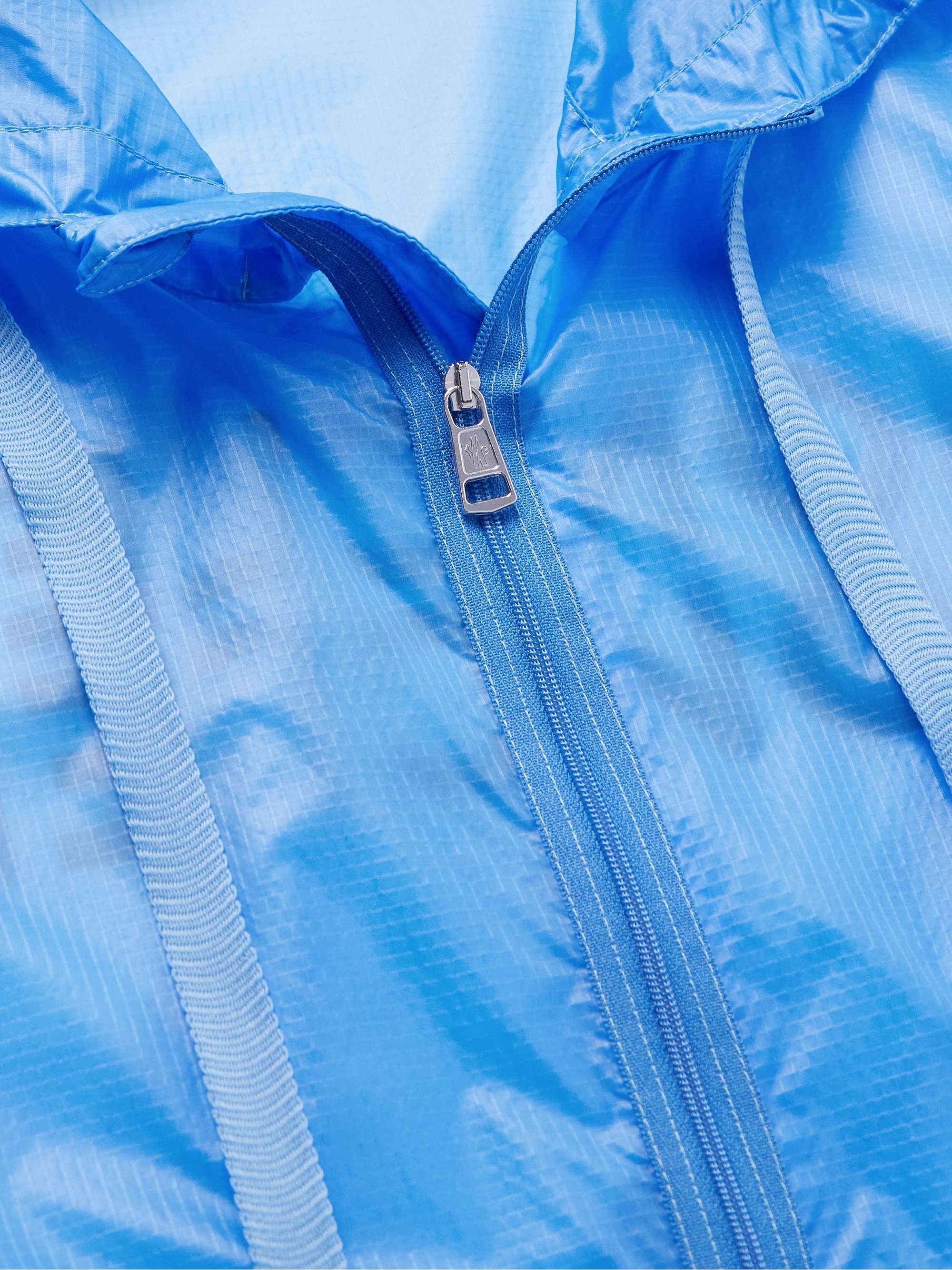 Ebizo Logo-Print Nylon-Ripstop Hooded Jacket view