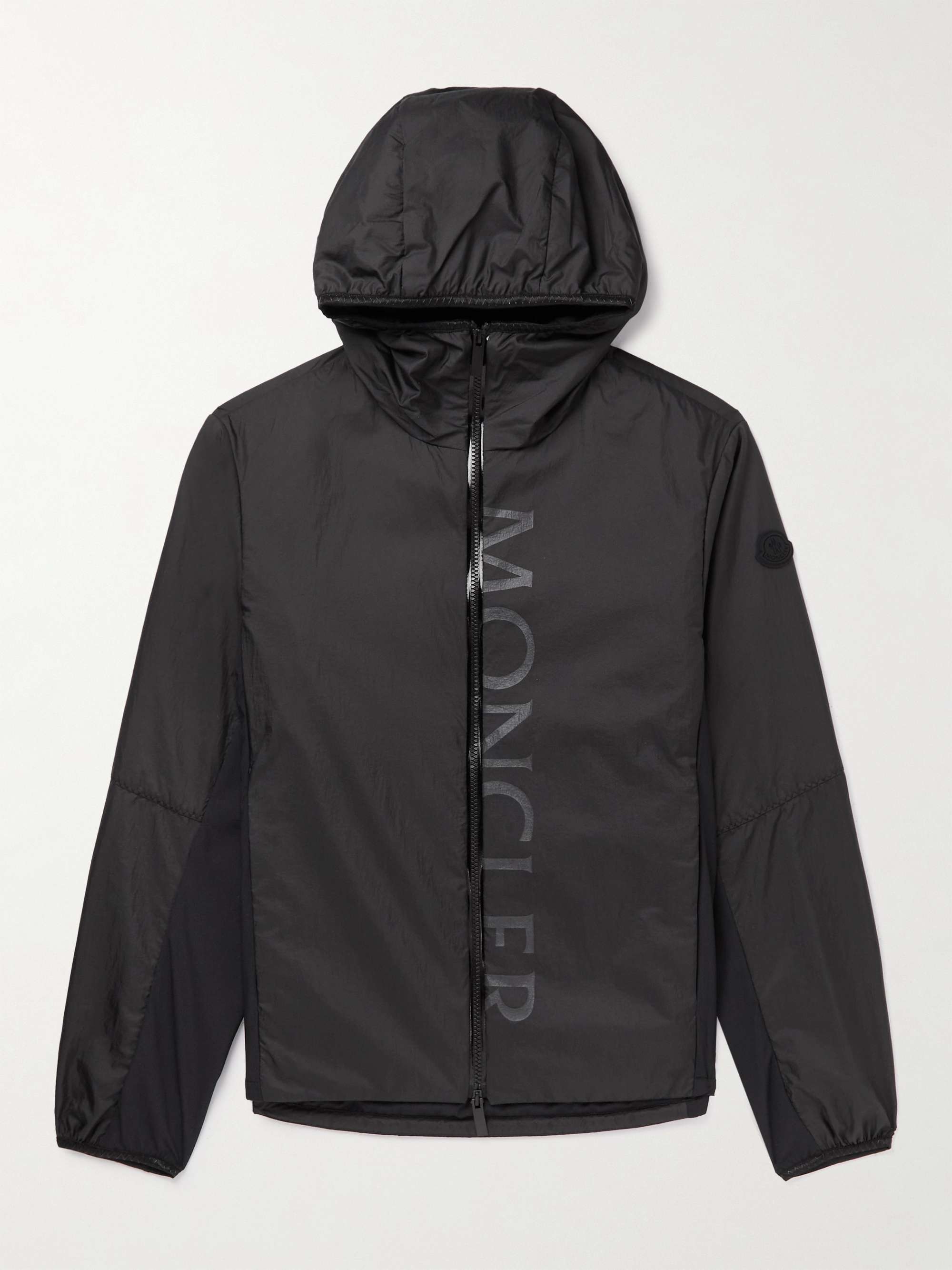 Ichiro Logo-Print Padded Nylon-Ripstop Hooded Jacket view