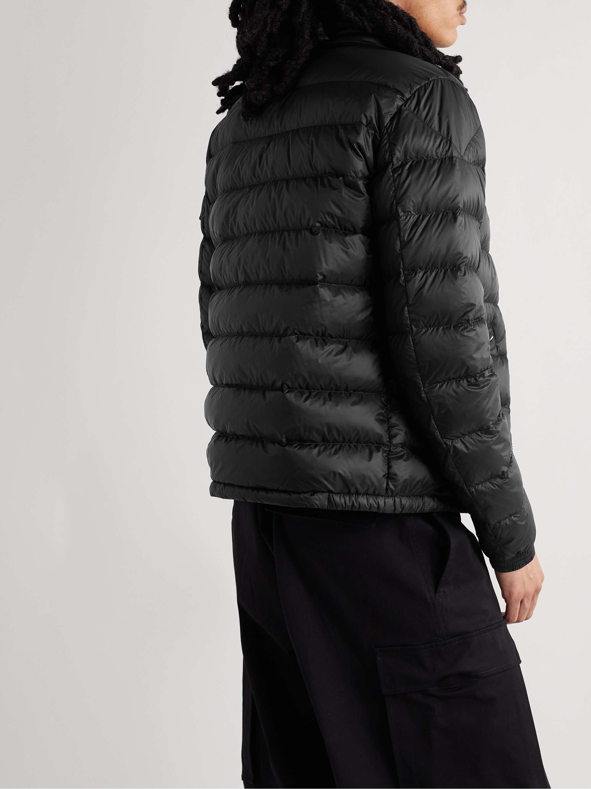 Agay Slim-Fit Logo-Appliquéd Quilted Nylon Down Jacket view