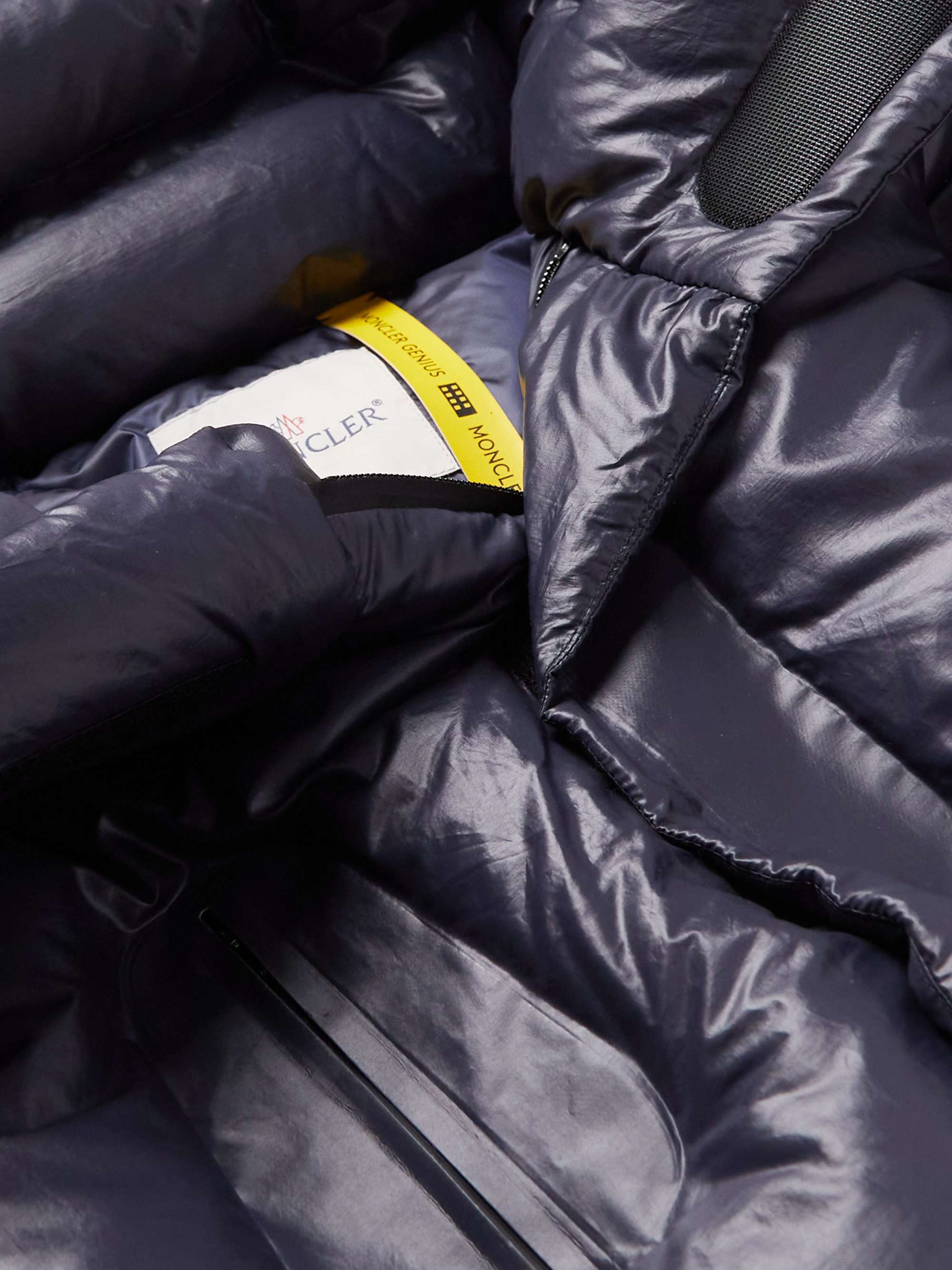 + Dingyun Zhang Klolk Logo-Appliquéd Quilted Shell Hooded Down Jacket view