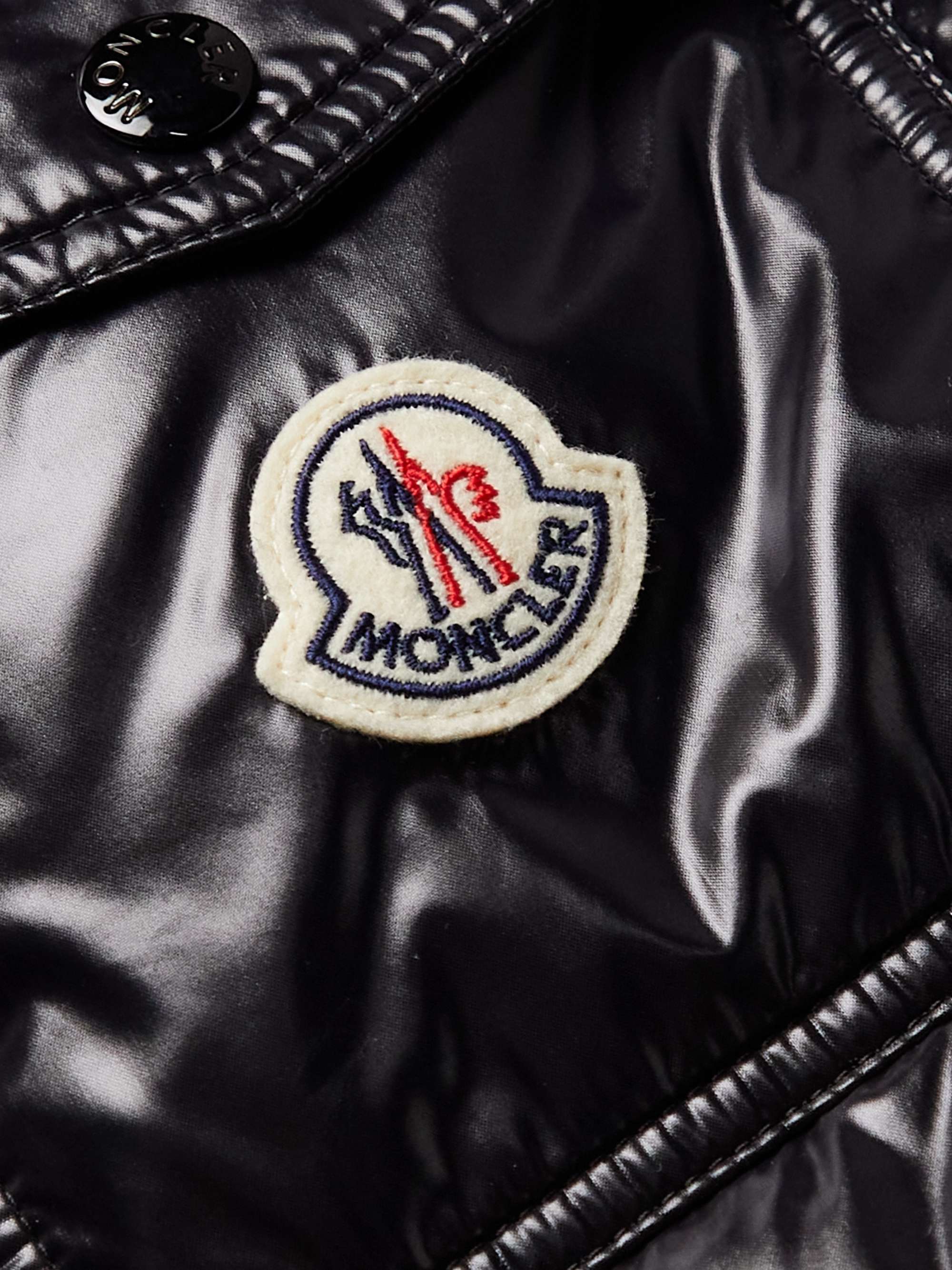 Moncler Maya Quilted Shell Hooded Down Jacket view