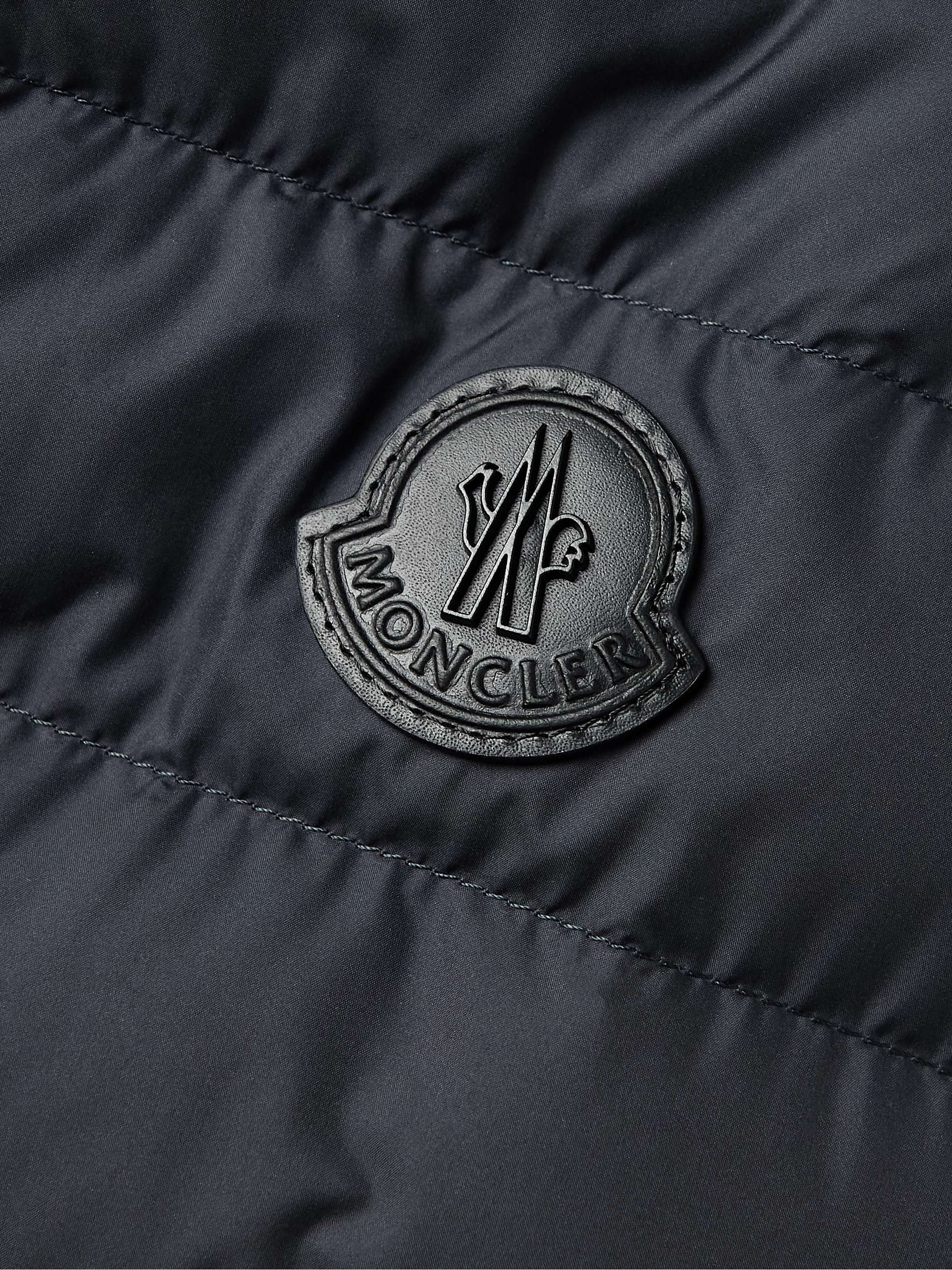 Sanary Logo-Appliquéd Quilted Shell Down Jacket view