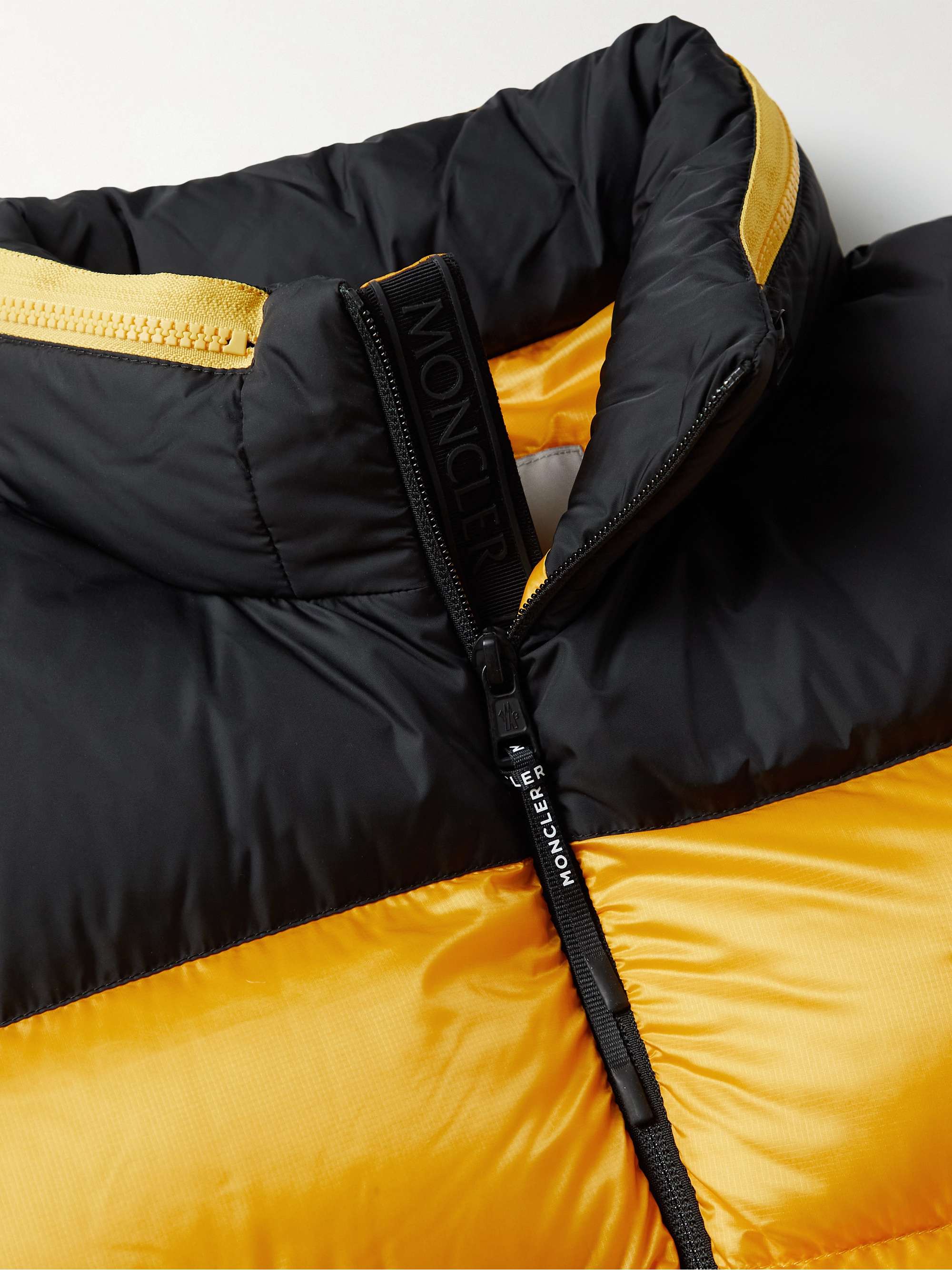 Peuplier Logo-Appliquéd Quilted Shell and Ripstop Down Hooded Jacket view