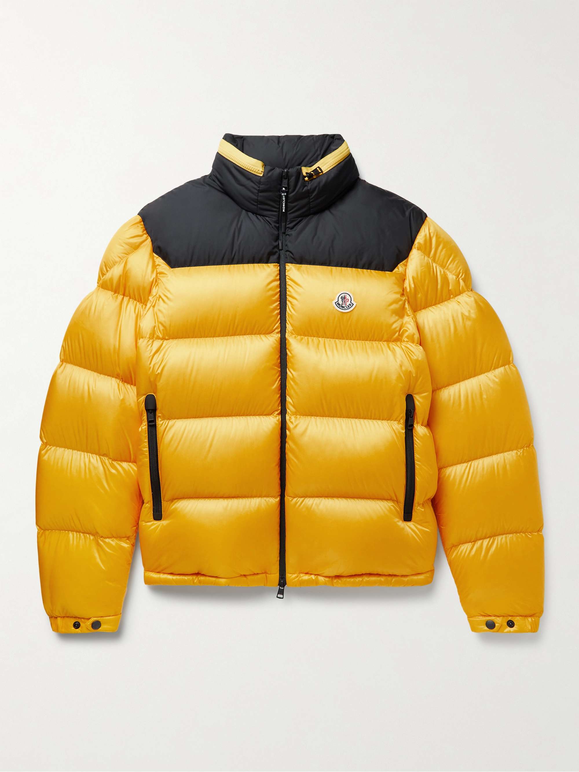 Peuplier Logo-Appliquéd Quilted Shell and Ripstop Down Hooded Jacket view
