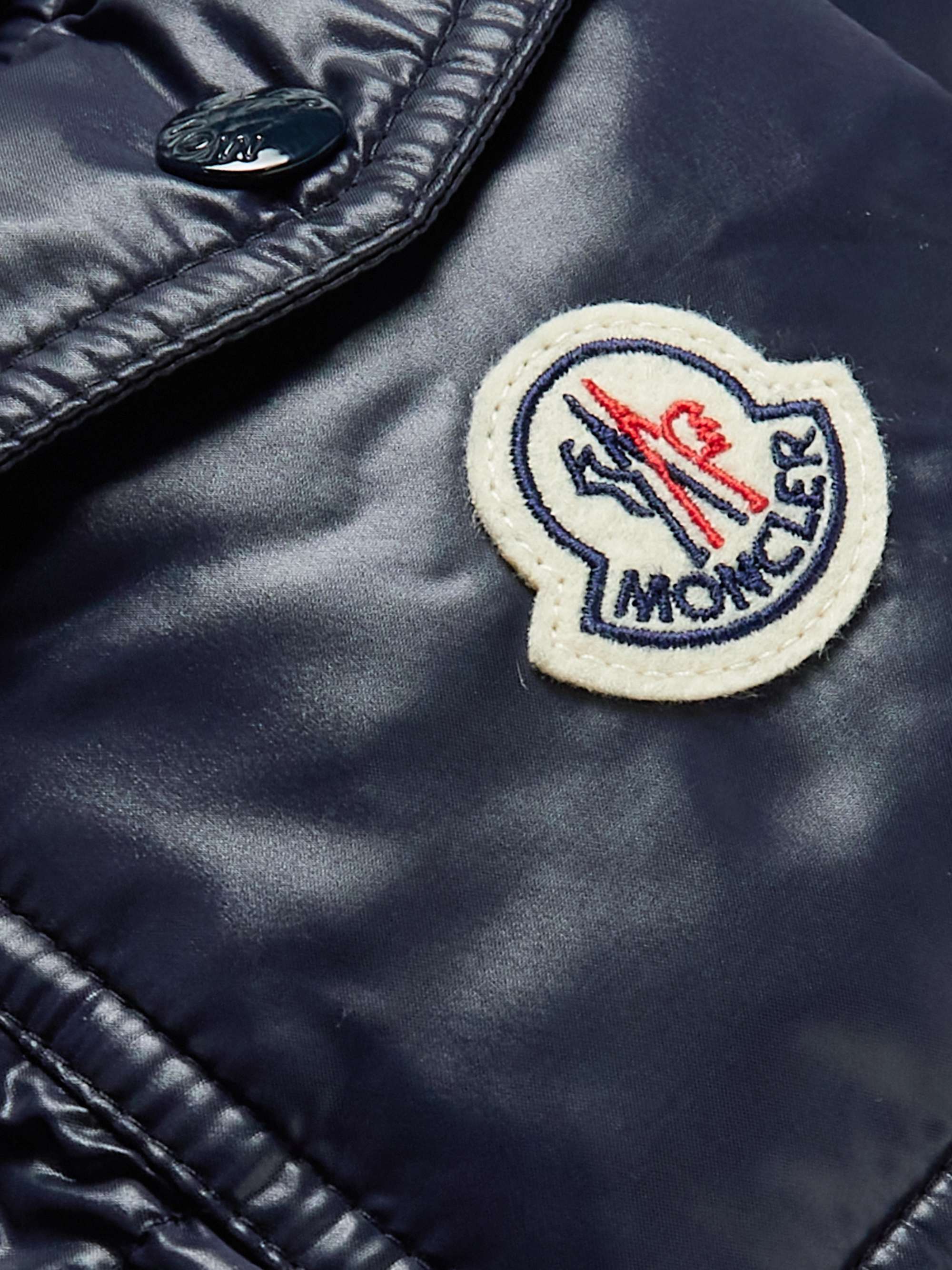Maya Quilted Shell Hooded Down Jacket view