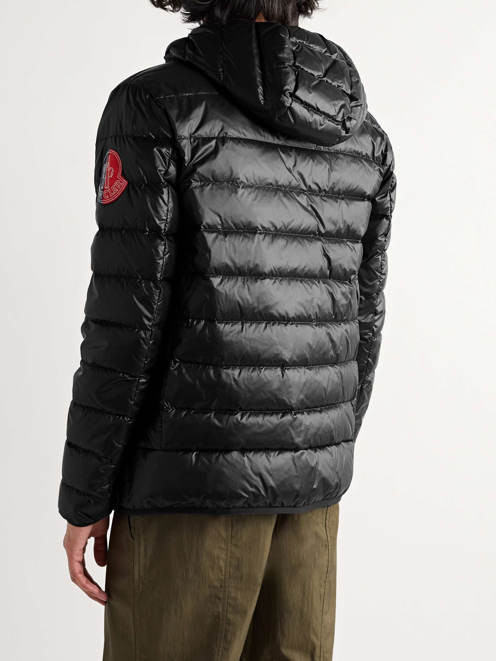 2 Moncler 1952 Hissu Slim-Fit Quilted Shell Hooded Down Jacket view