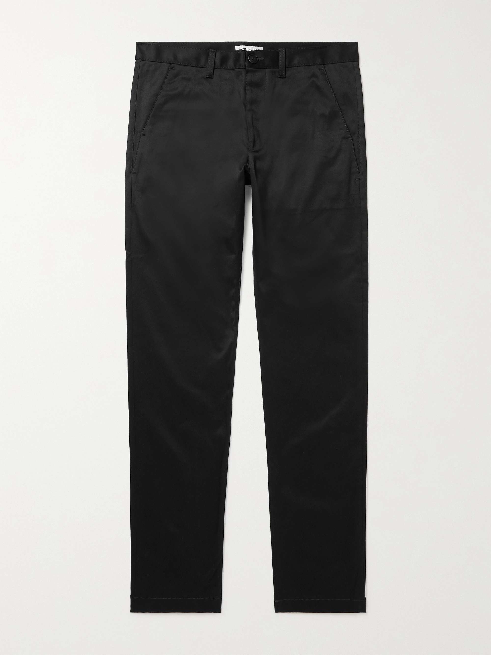 Slim-Fit Cotton-Blend Twill Chinos view