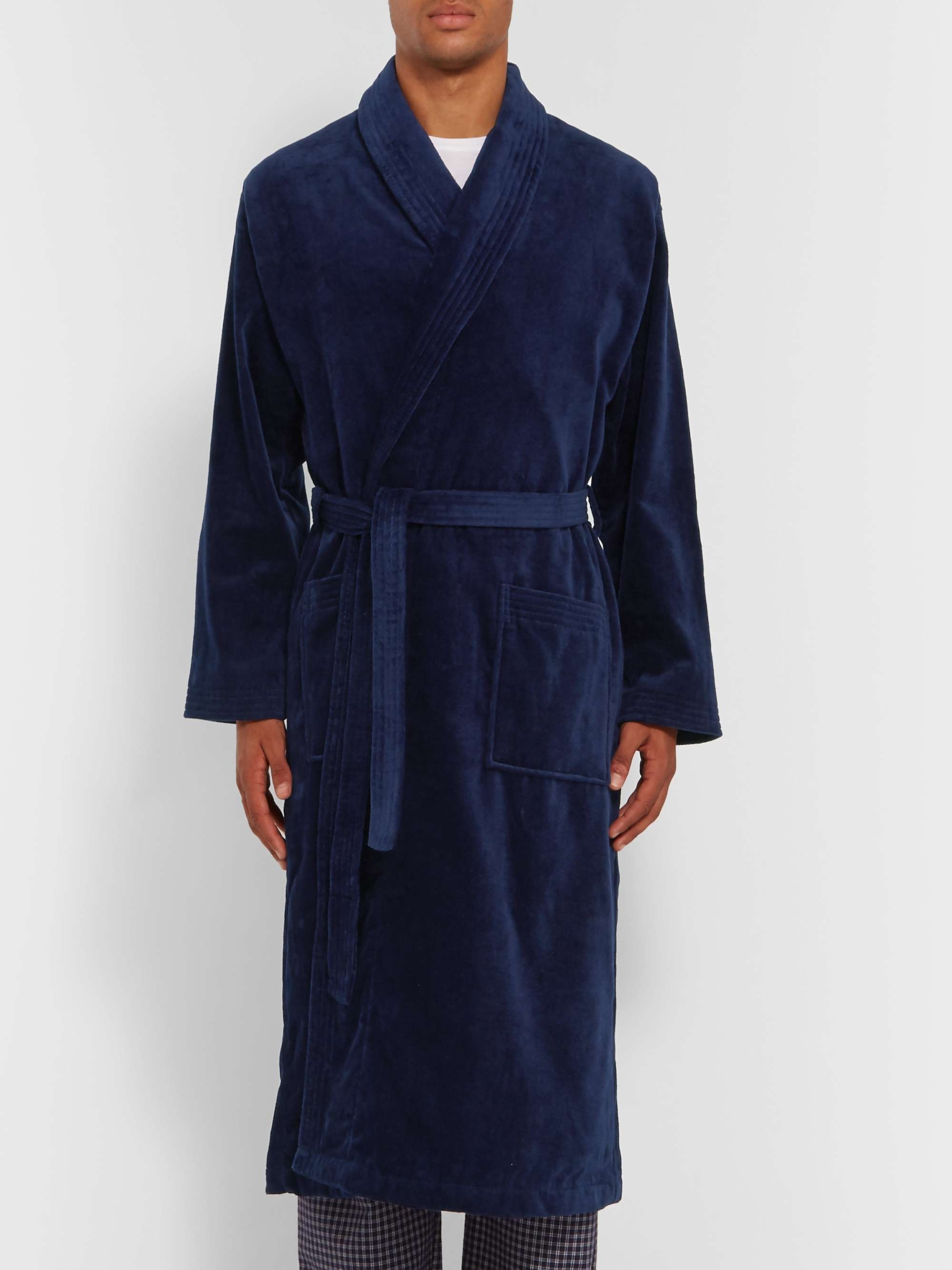 Cotton-Terry Robe view