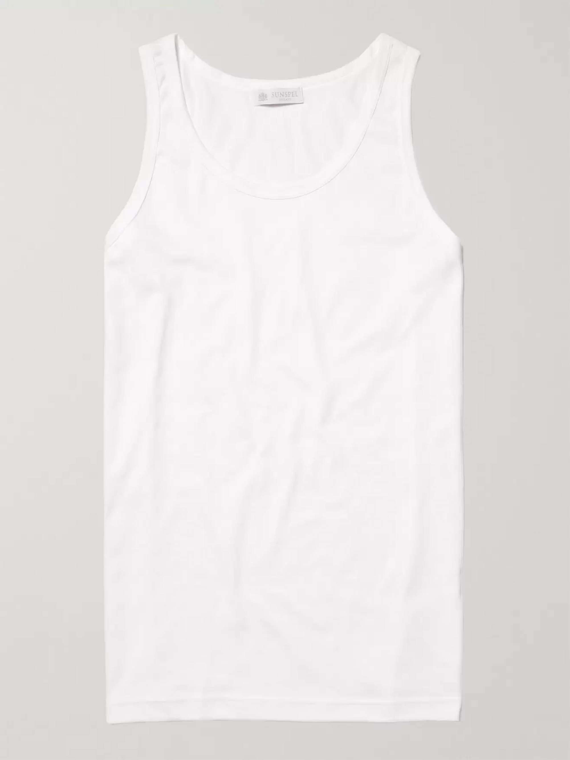 Cotton-Jersey Tank Top view