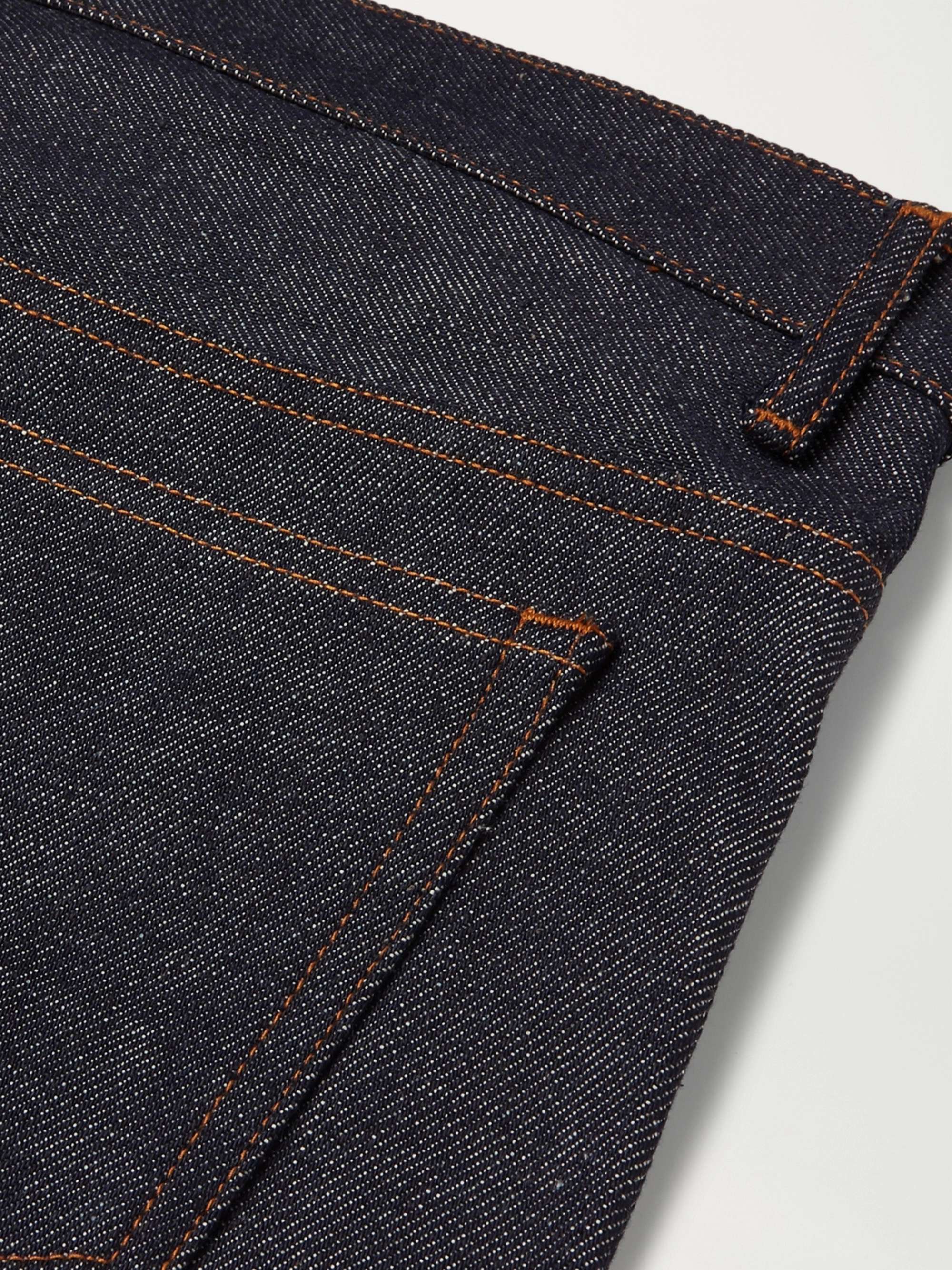 Petit New Standard Skinny-Fit Dry Selvedge Denim Jeans view