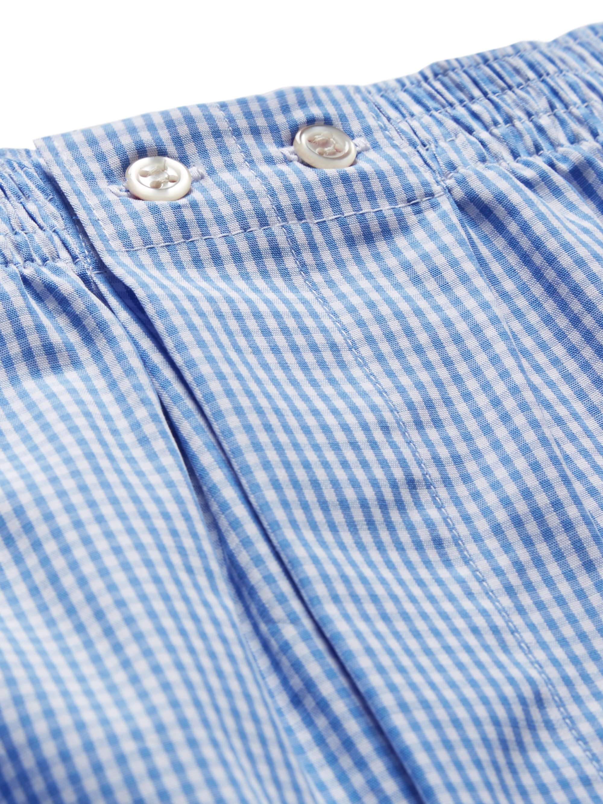 Gingham Cotton Boxer Shorts view