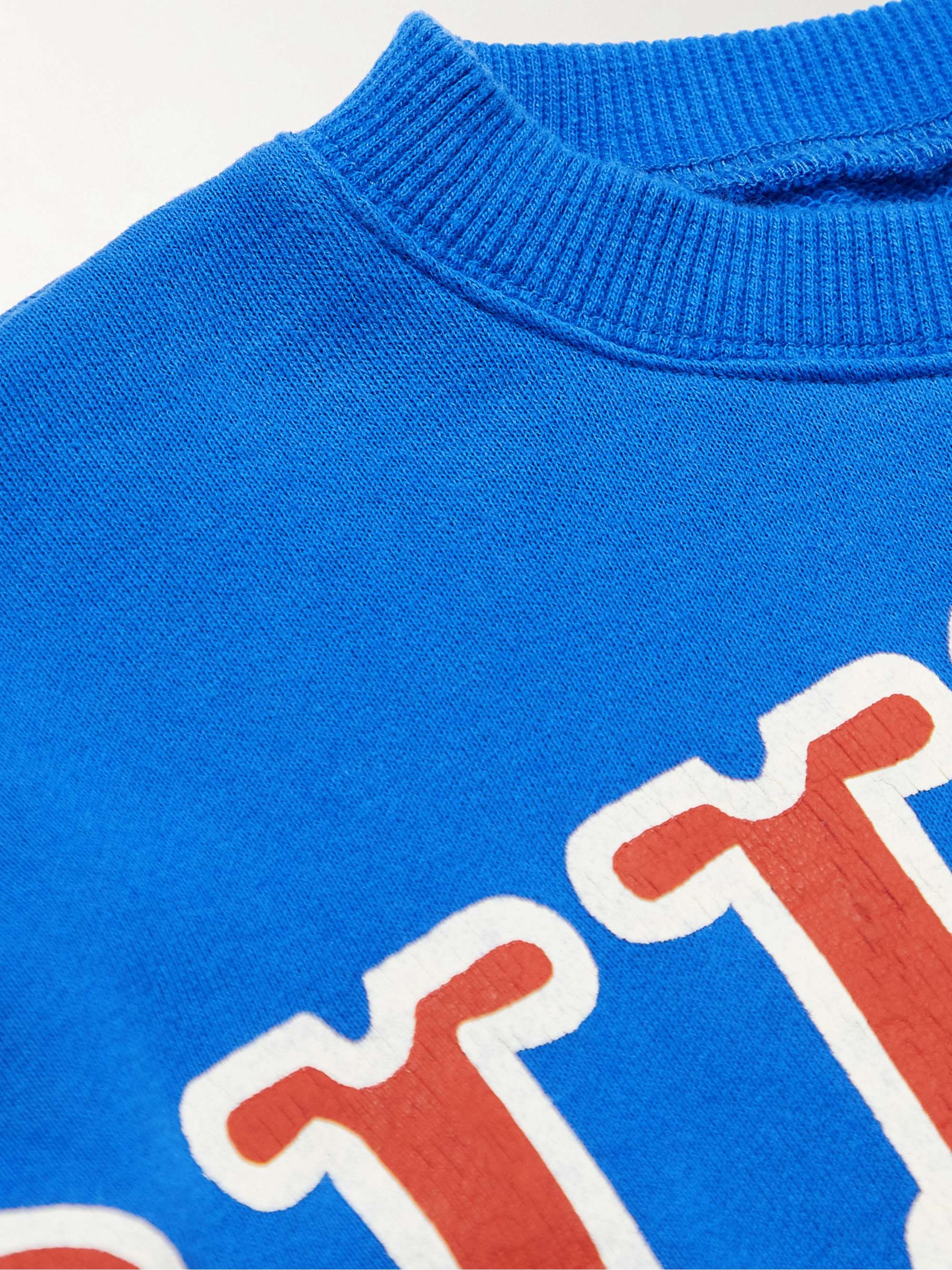 Big Kountry Printed Cotton-Jersey Sweatshirt view